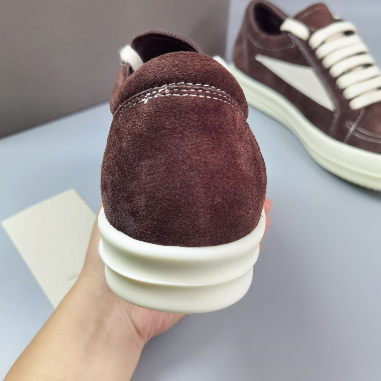 Men Women R*ick O*wens Top Sneaker