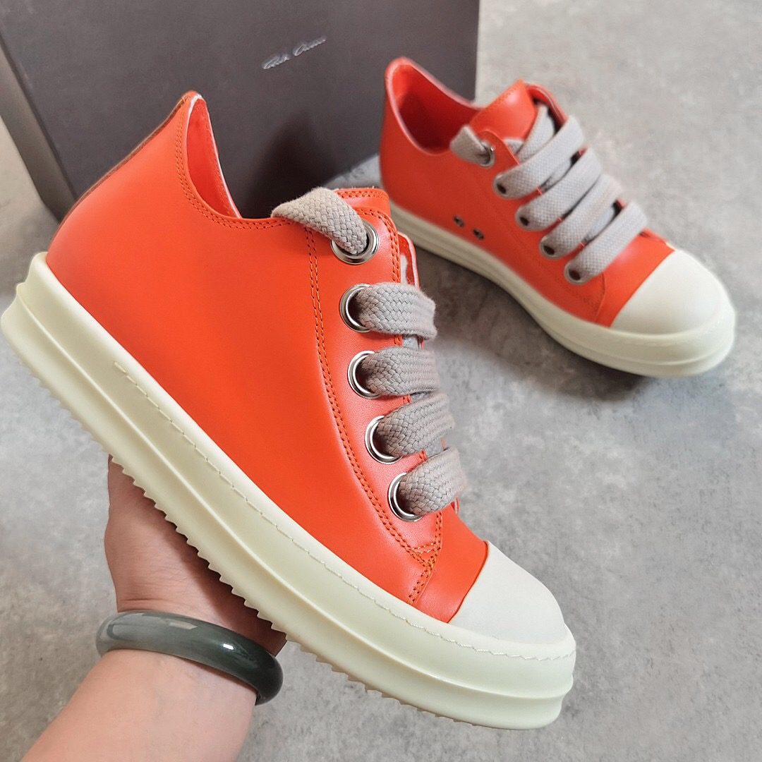 Men Women R*ick O*wens Top Sneaker