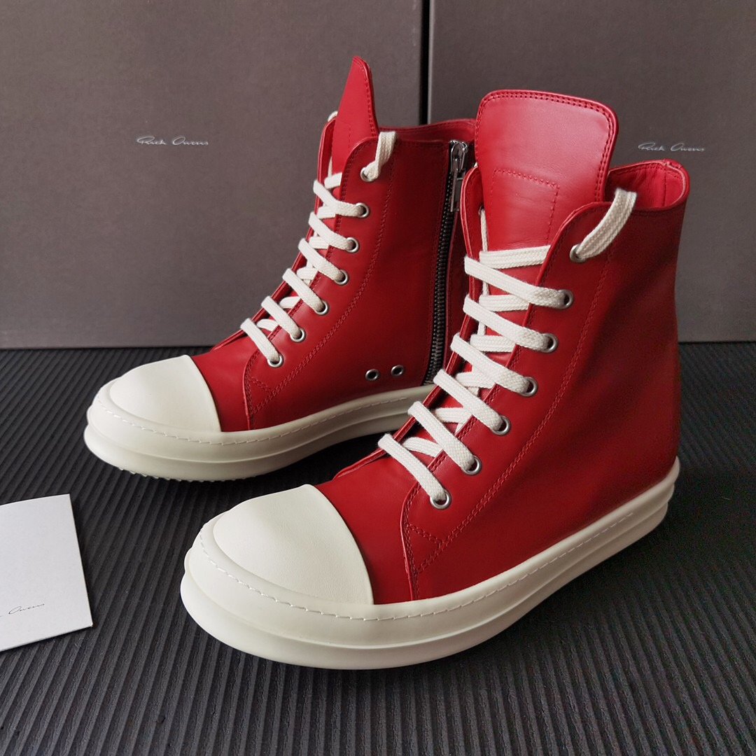 Men Women R*ick O*wens Top Sneaker