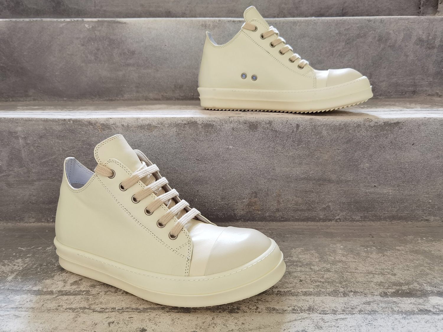 Men Women R*ick O*wens Top Sneaker