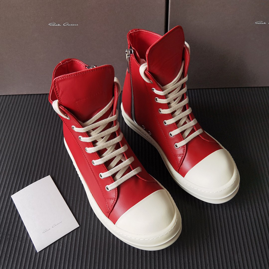 Men Women R*ick O*wens Top Sneaker