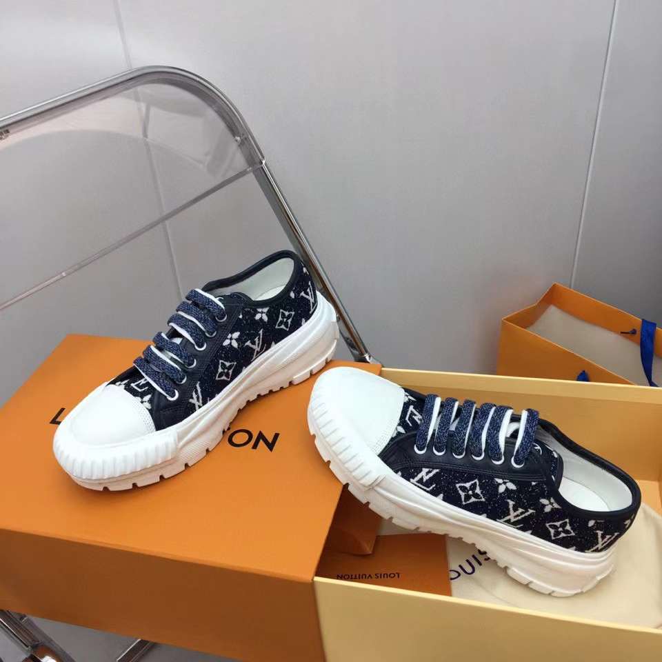 Women L*ouis V*uitton Top Sneaker Maikesneakers