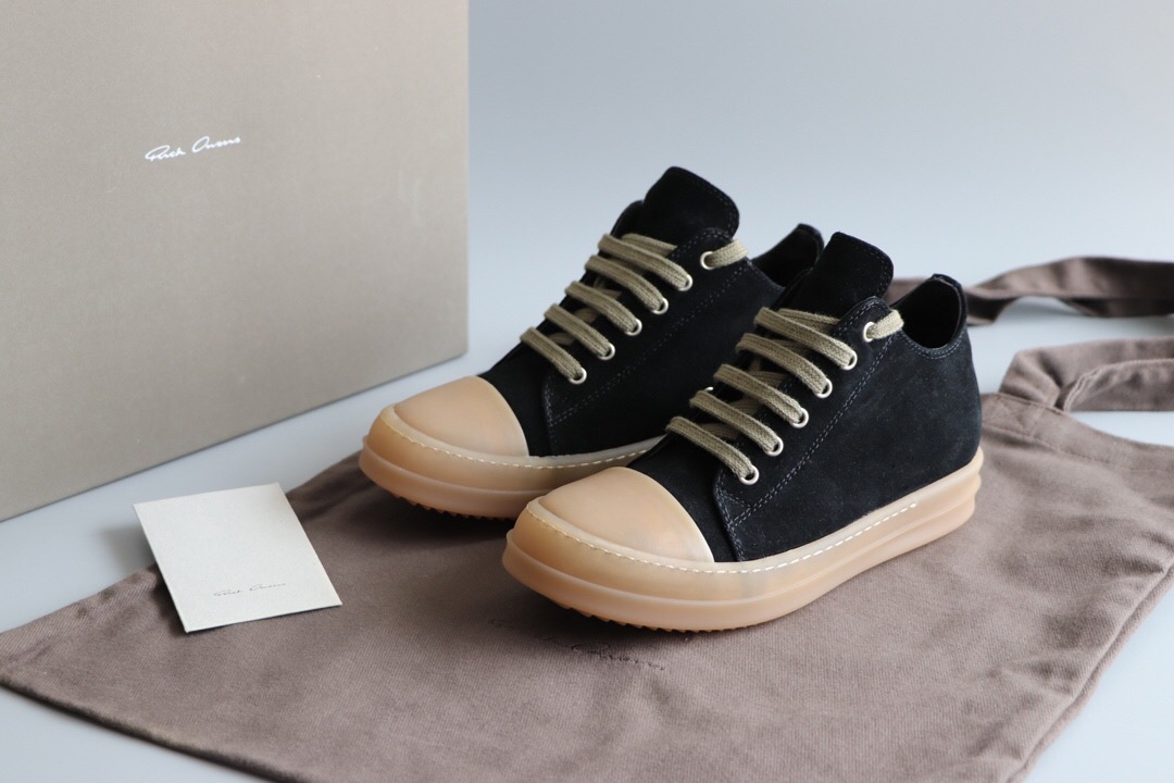 Men Women R*ick O*wens Top Sneaker