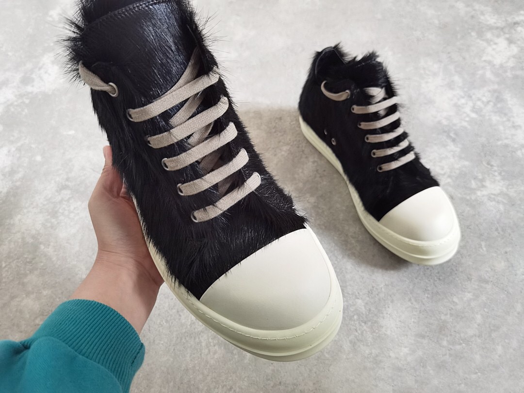 Men Women R*ick O*wens Top Sneaker