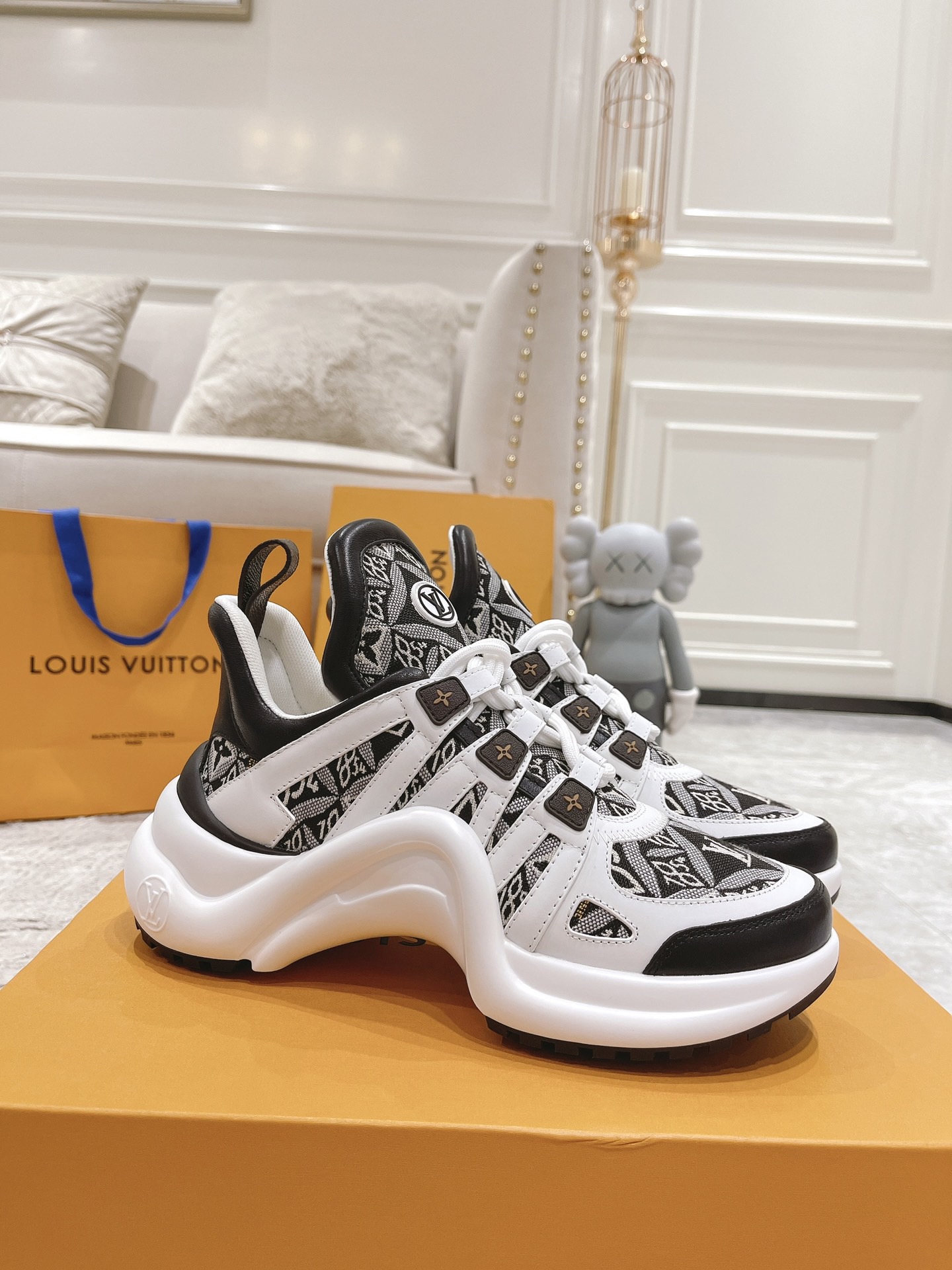 Women L*ouis V*uitton Top Sneaker Maikesneakers