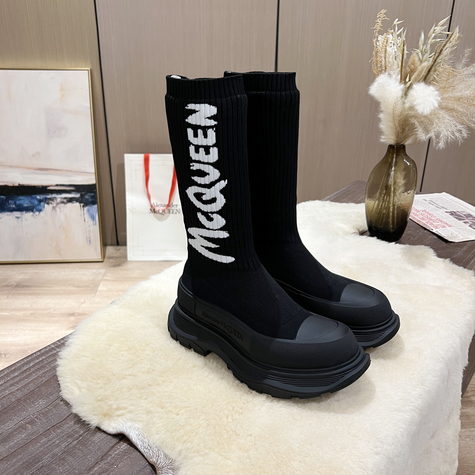 A*exander M*queen boots