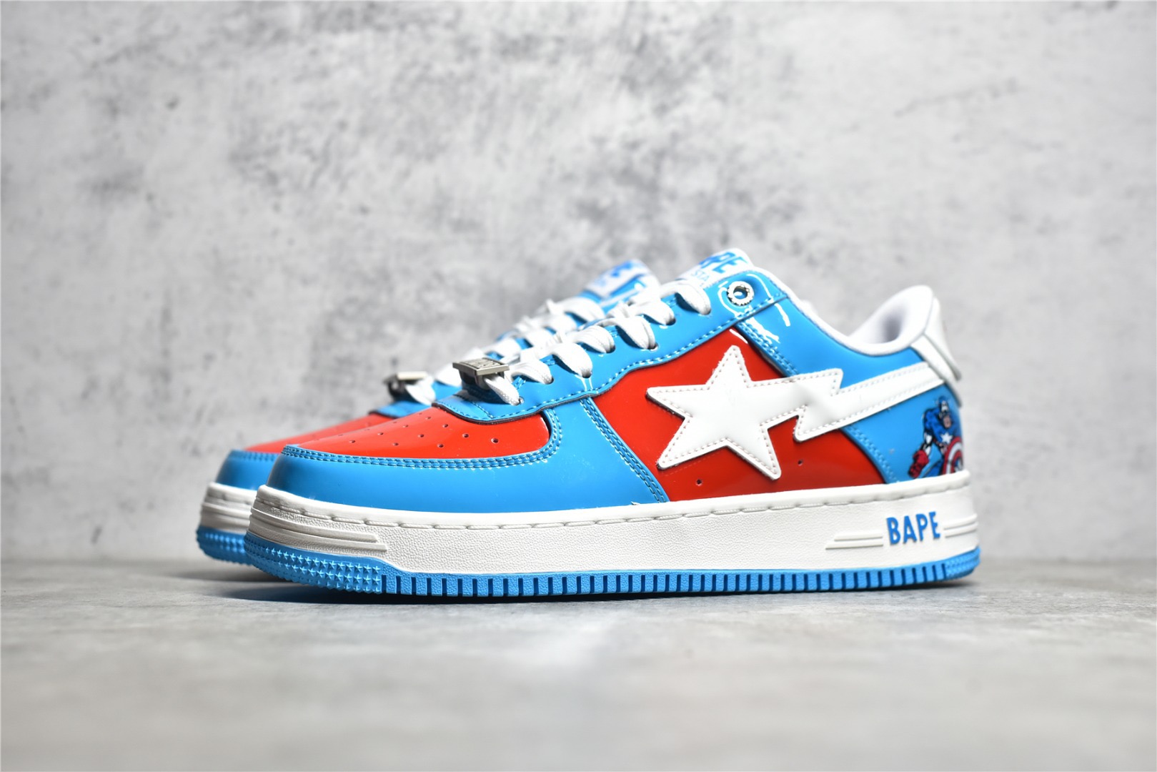 Men Women B*ape sta marvel Top Sneaker