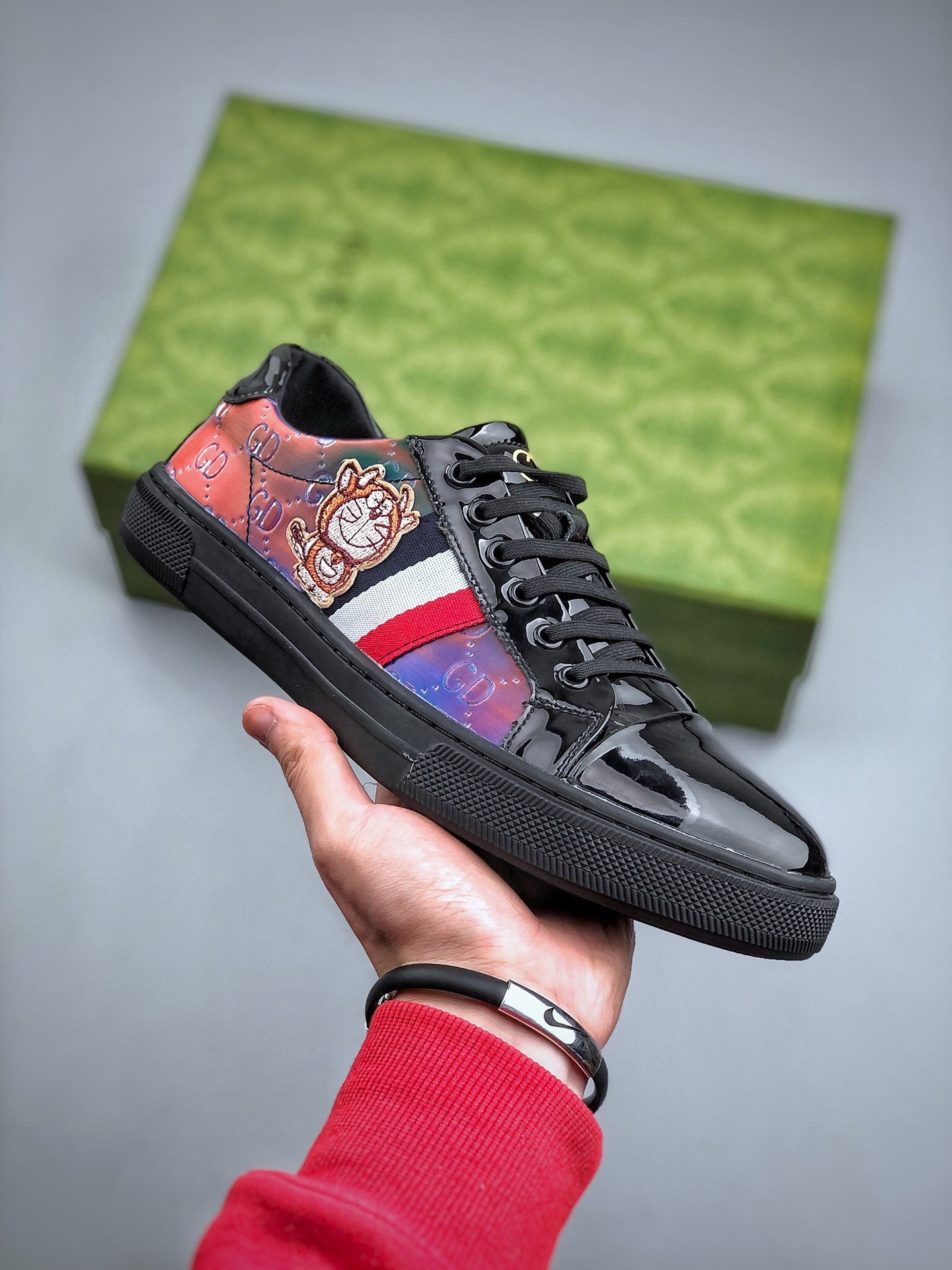 Men G*ucci Top Sneaker