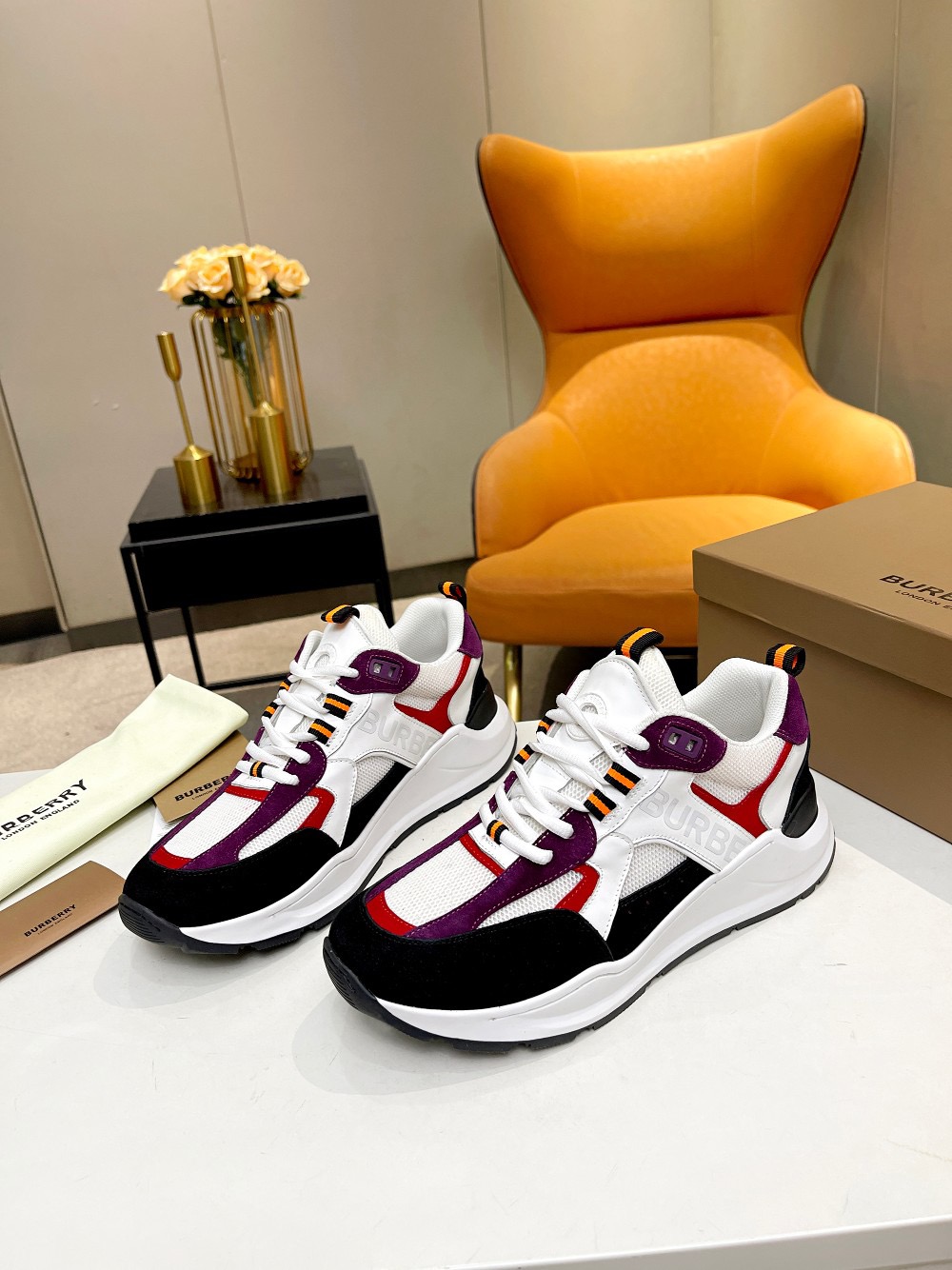 Men B*rberry Sneaker （）