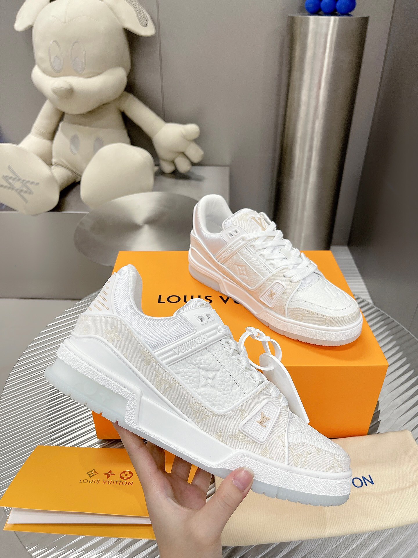 Men Women L*ouis V*uitton Top Sneaker Maikesneakers