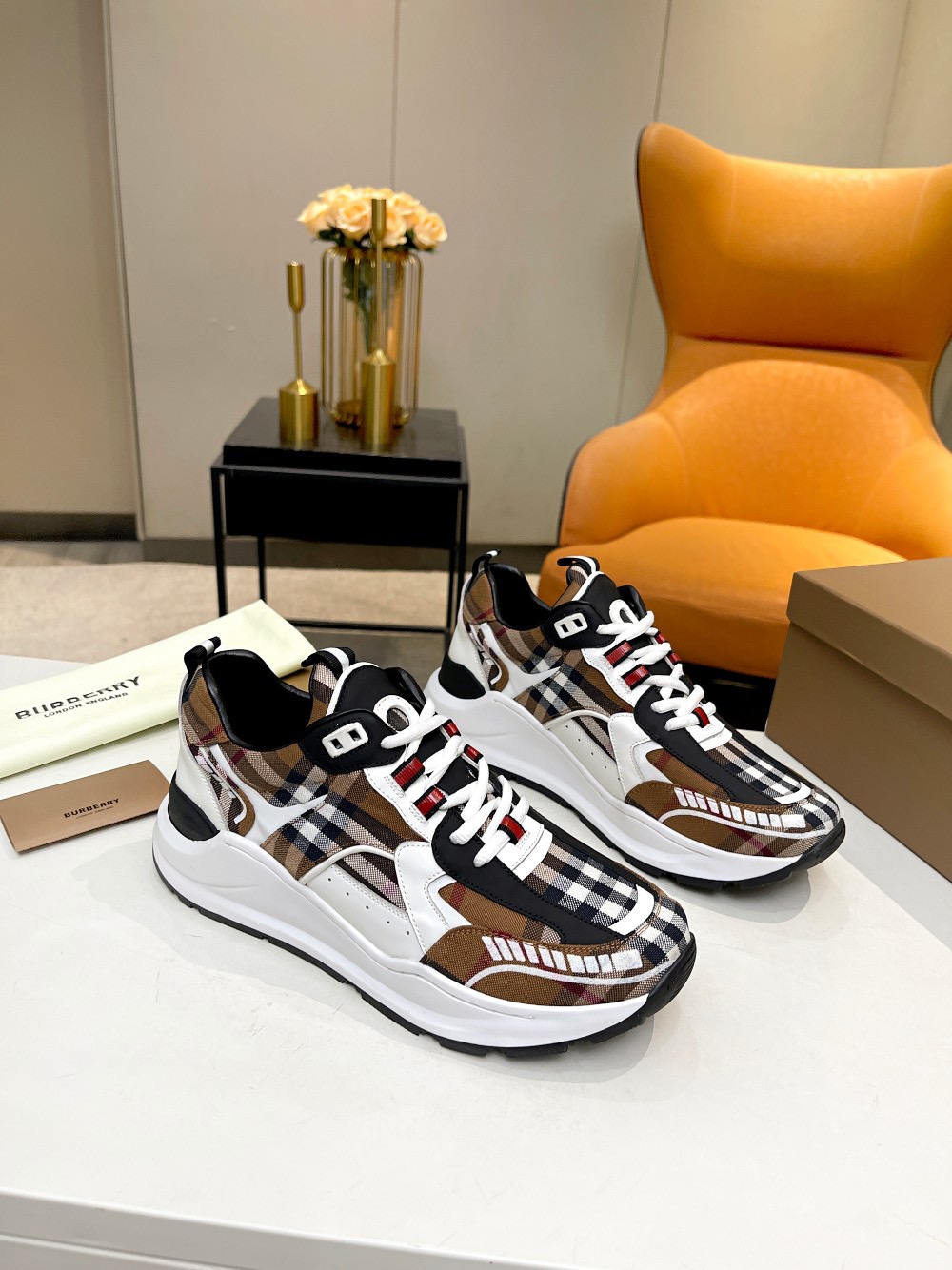 Men B*rberry Sneaker （）