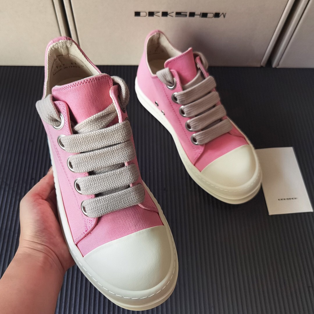 Men Women R*ick O*wens Top Sneaker