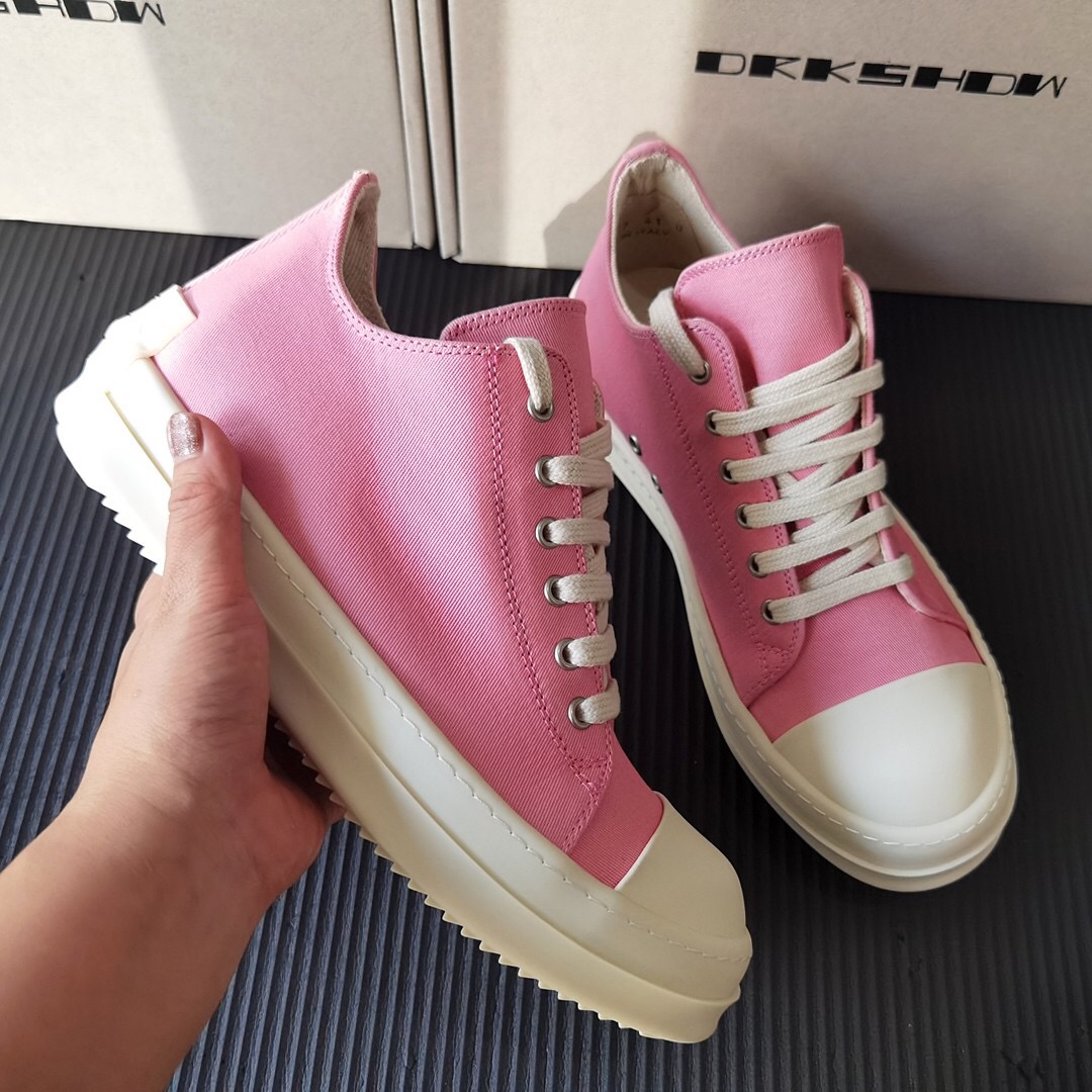 Men Women R*ick O*wens Top Sneaker