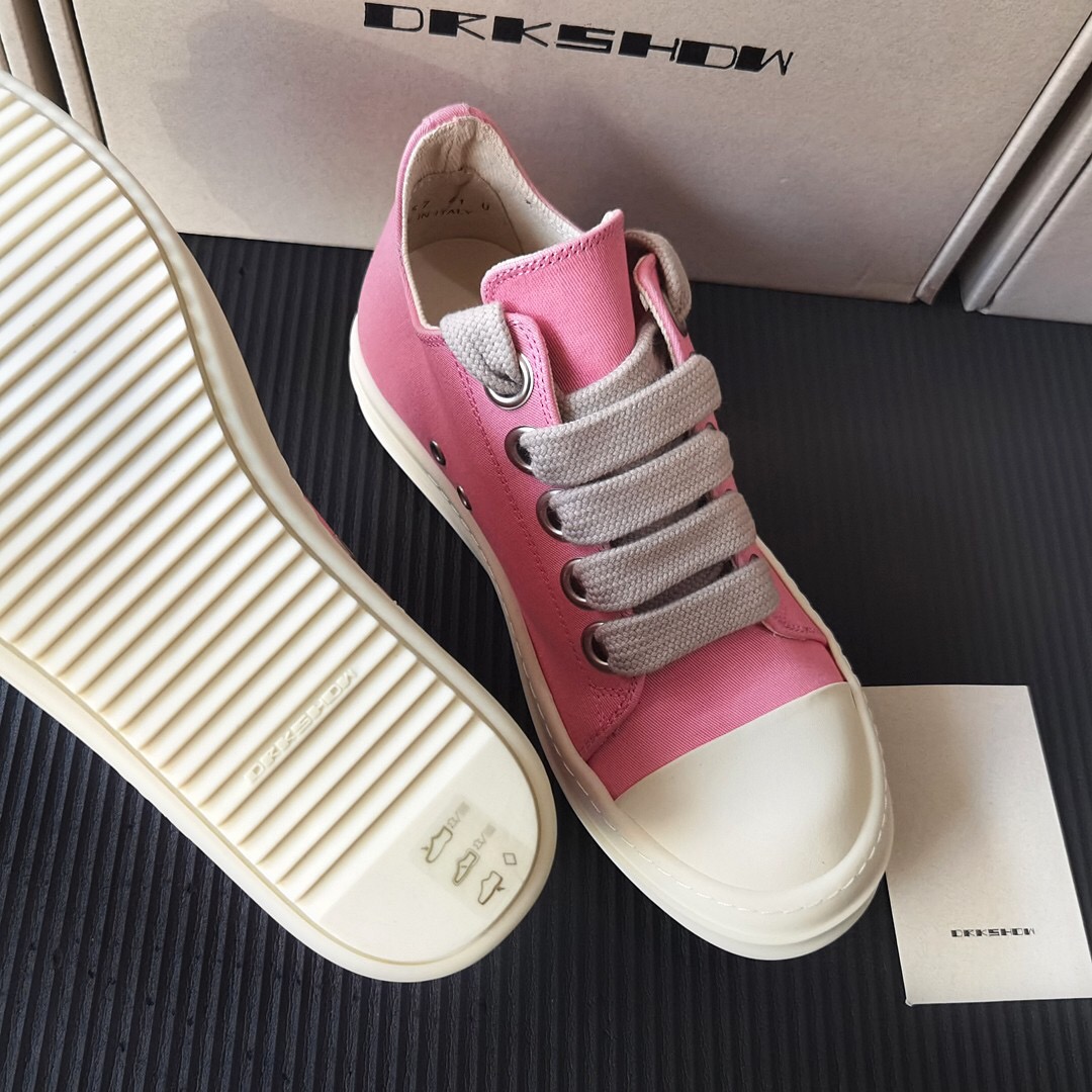 Men Women R*ick O*wens Top Sneaker