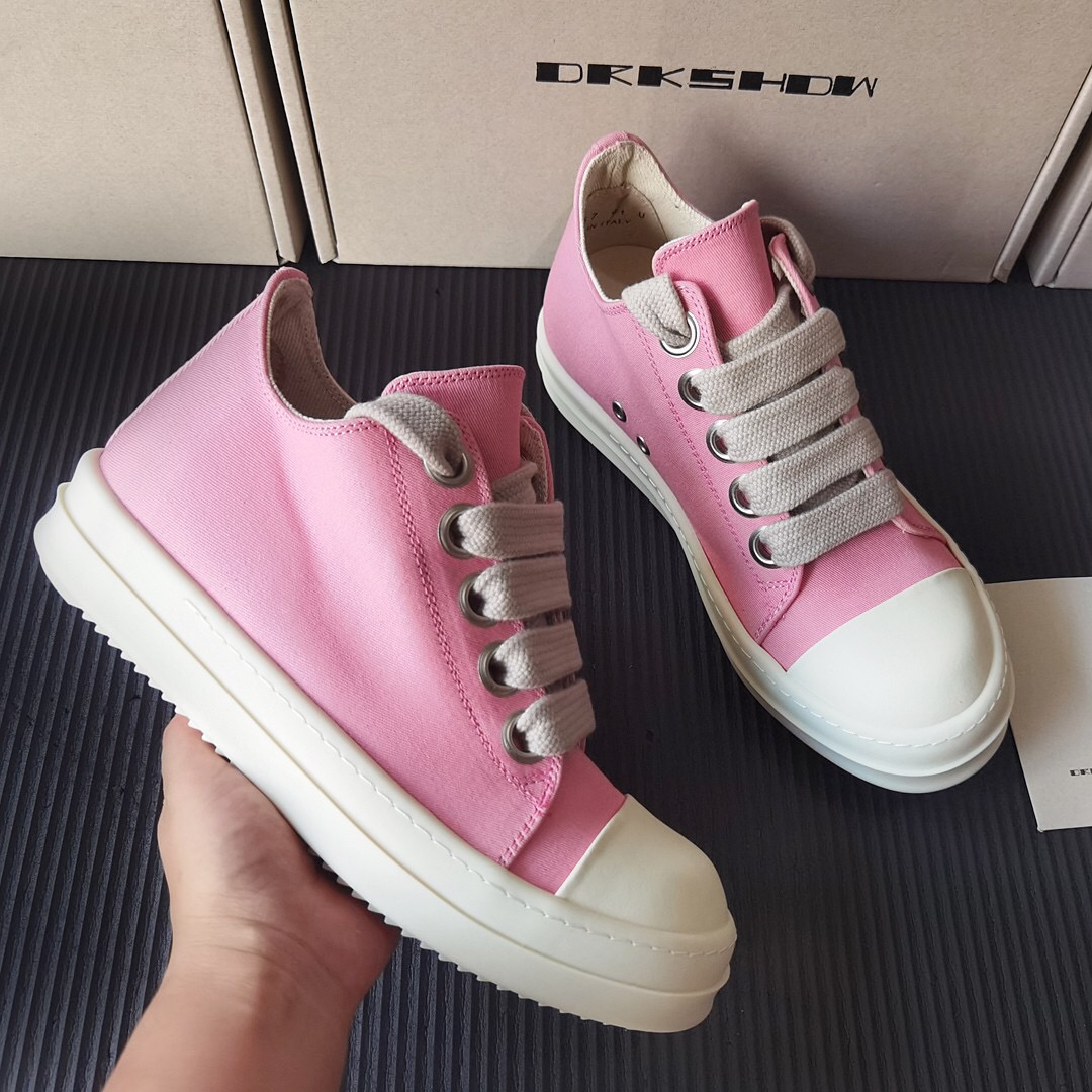Men Women R*ick O*wens Top Sneaker