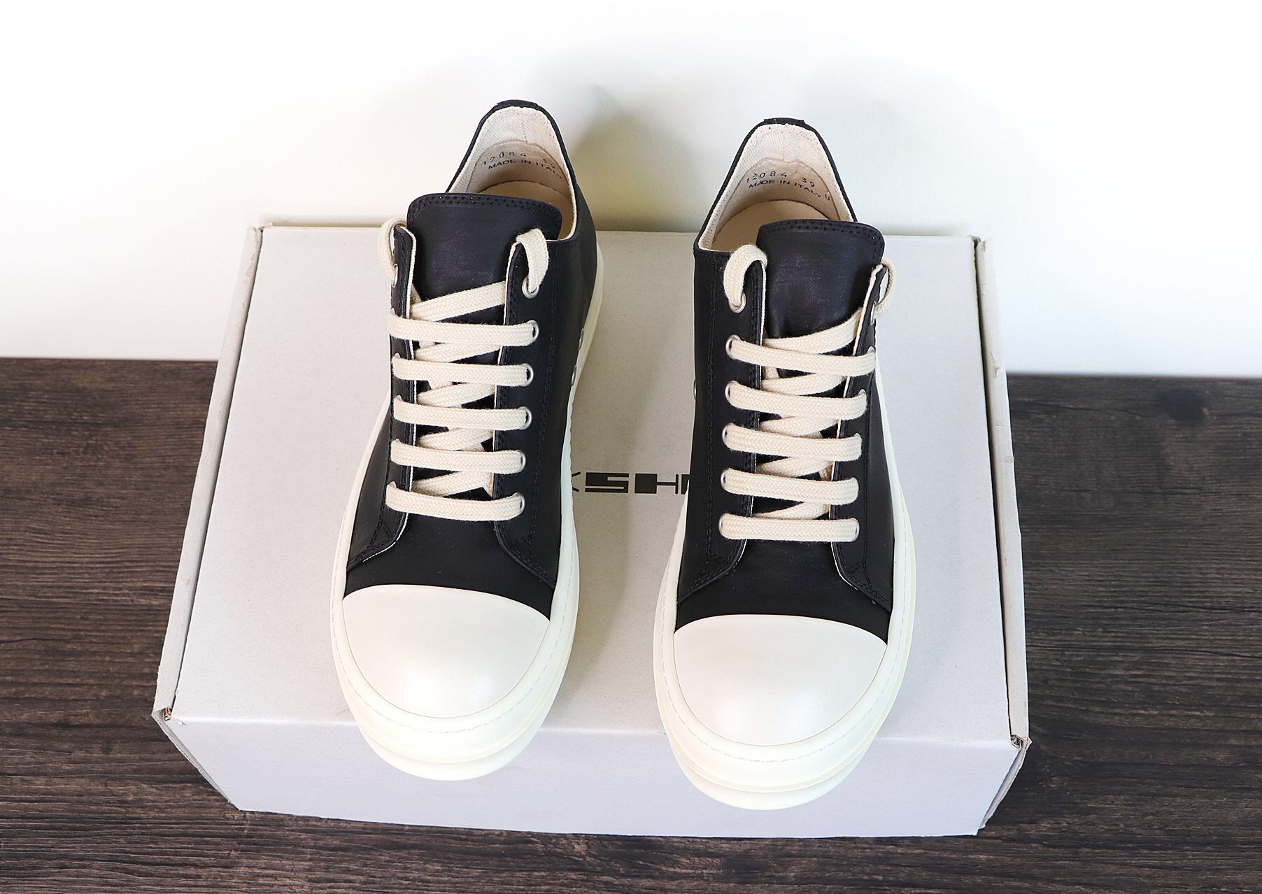 Men Women R*ick O*wens Top Sneaker