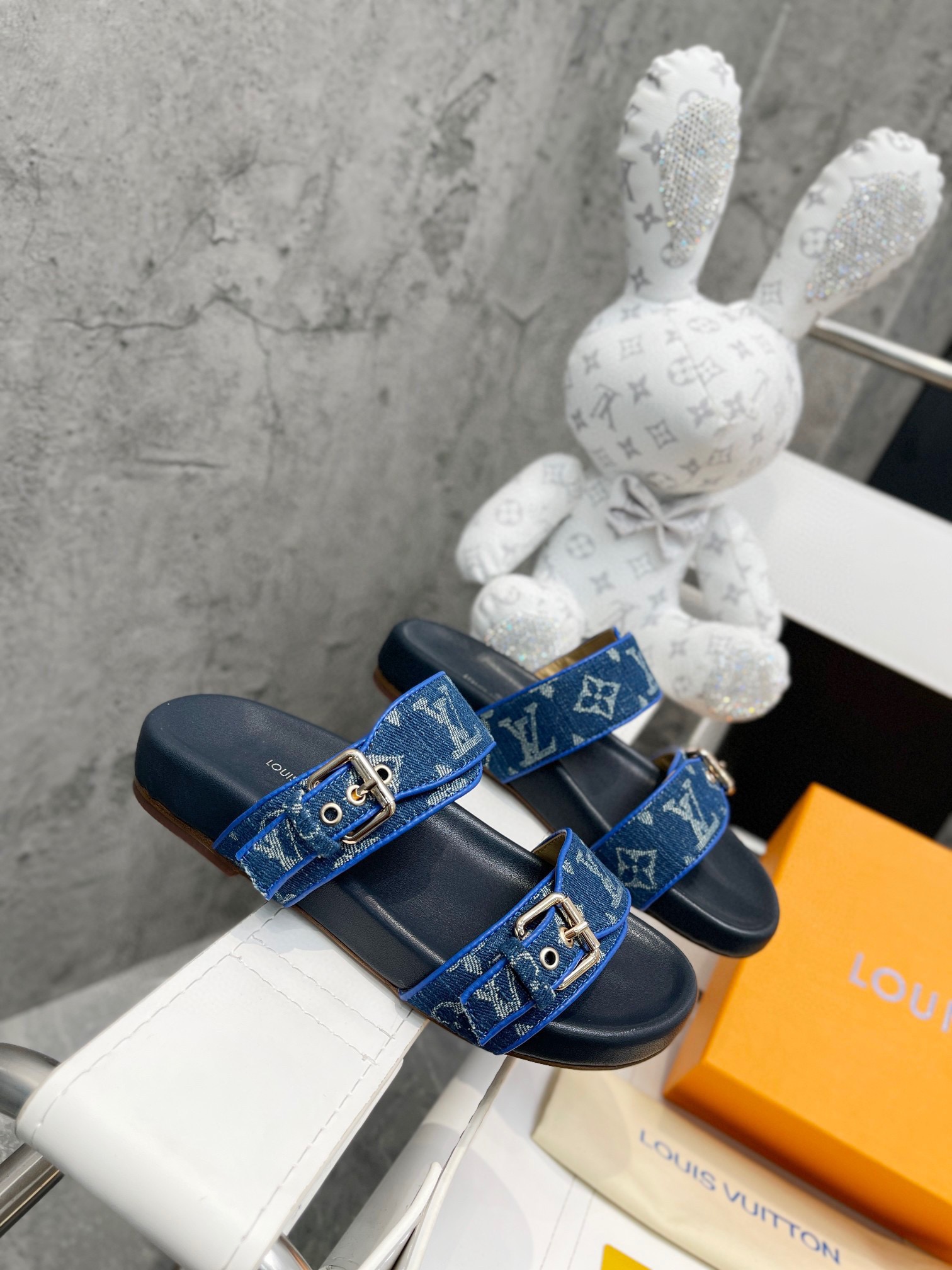Women L*ouis V*uitton Top Slippers