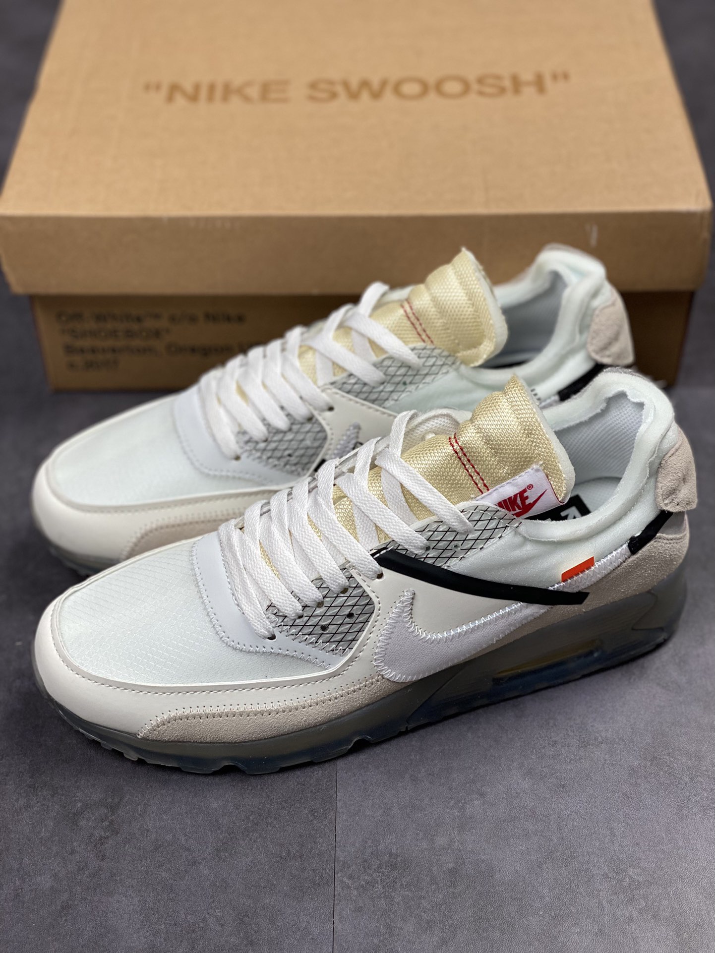 off-w*hite +Nike Air max90 ）
