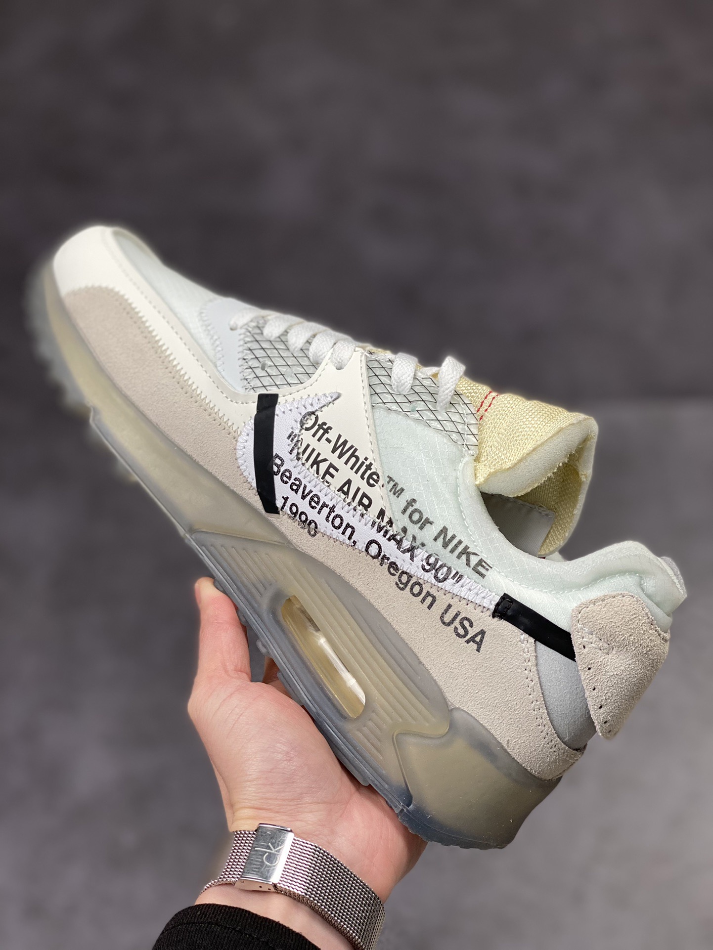 off-w*hite +Nike Air max90 ）