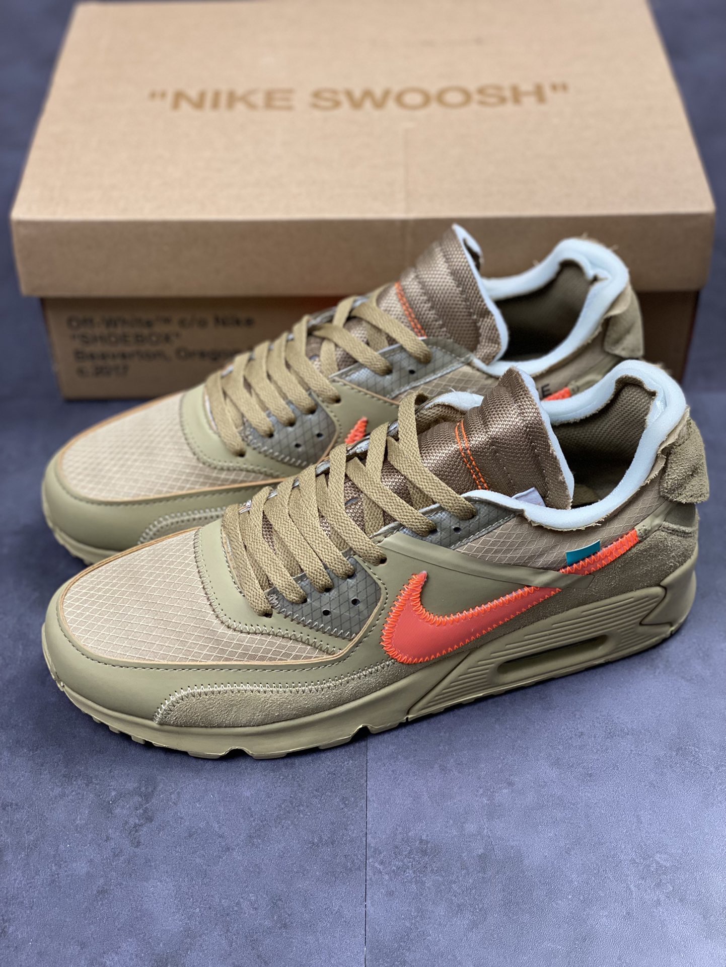 off-w*hite +Nike Air max90 ）