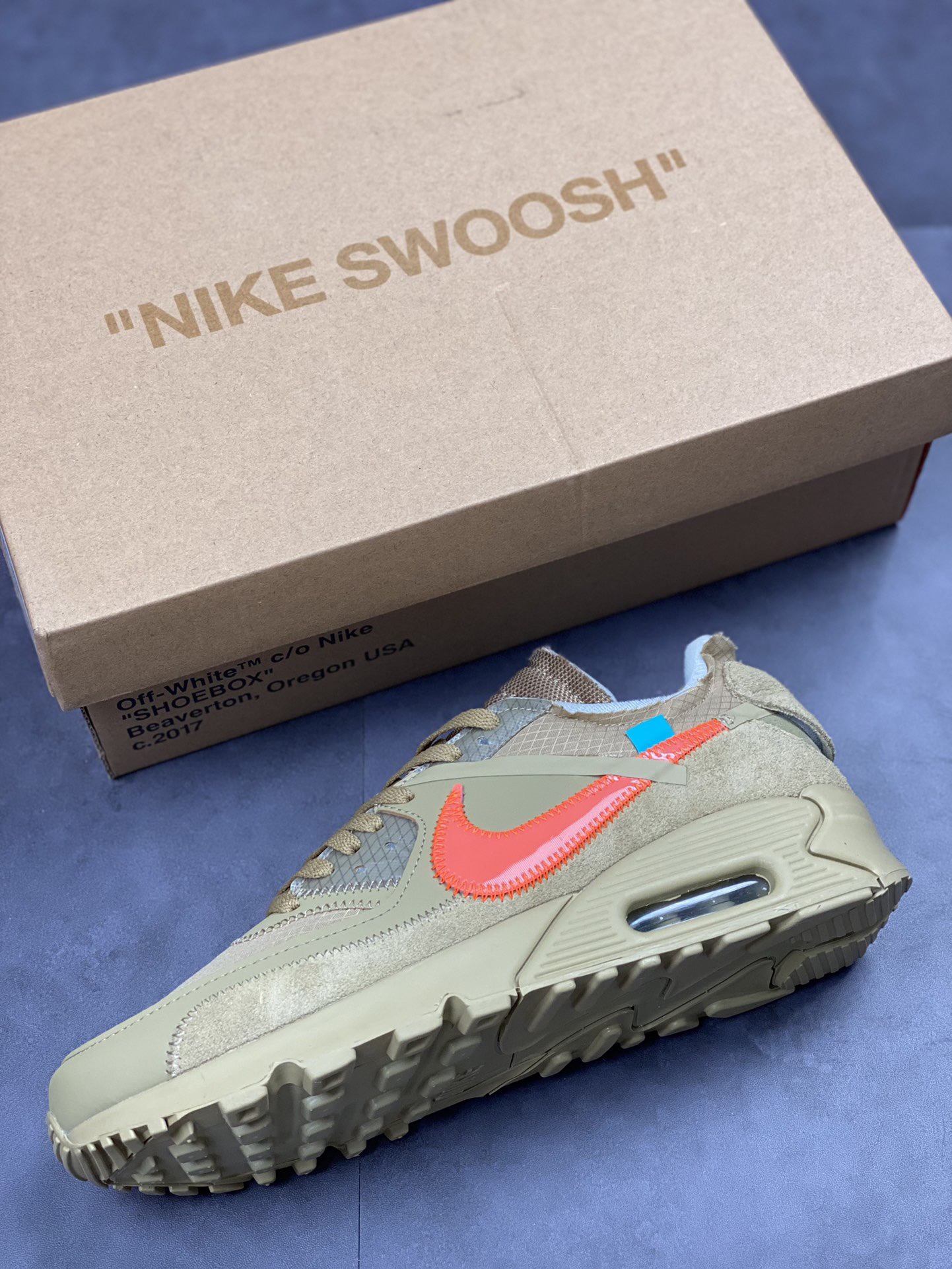 off-w*hite +Nike Air max90 ）