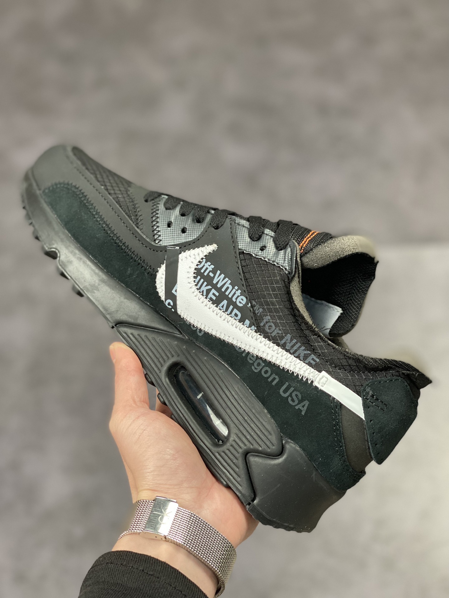 off-w*hite +Nike Air max90 ）