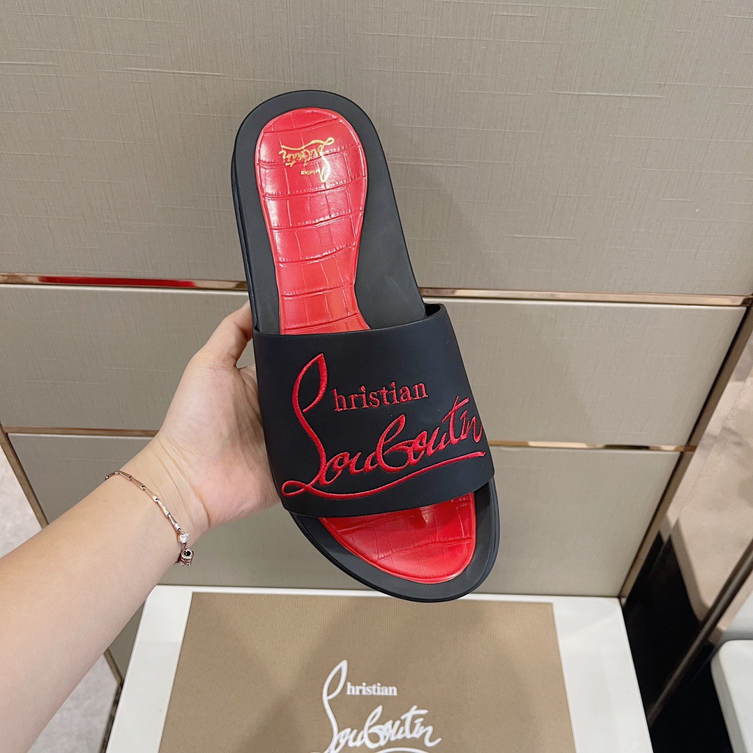 Men C*hristian L*ouboutin Top Quality slippers