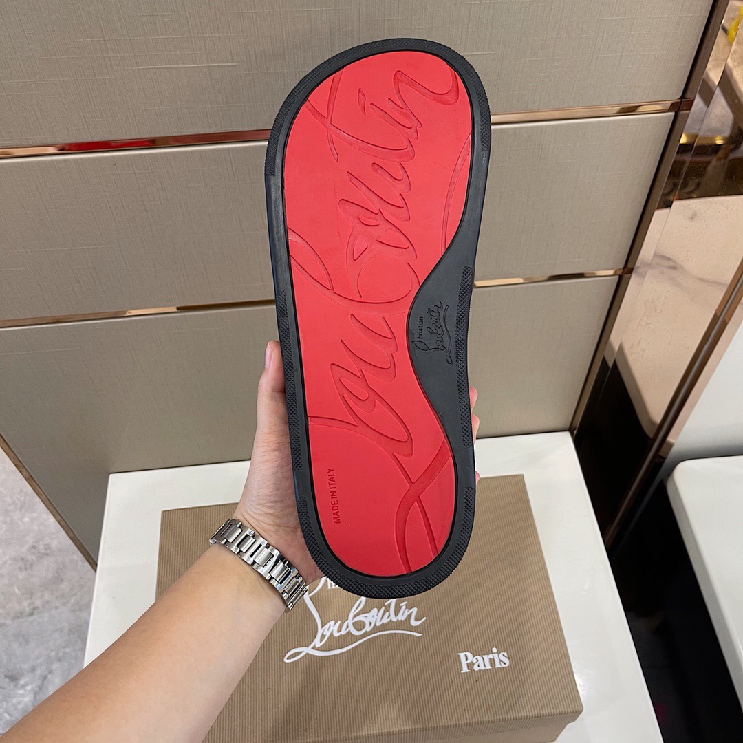 Men C*hristian L*ouboutin Top Quality slippers