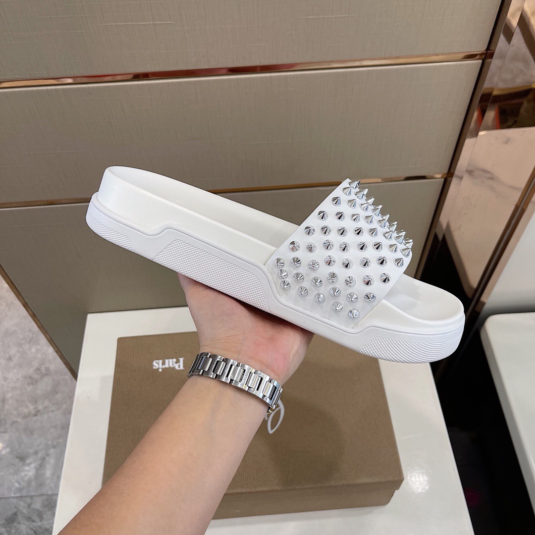 Men C*hristian L*ouboutin Top Quality slippers