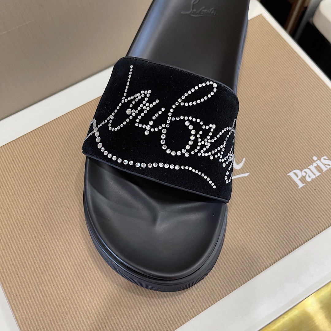 Men C*hristian L*ouboutin Top Quality slippers