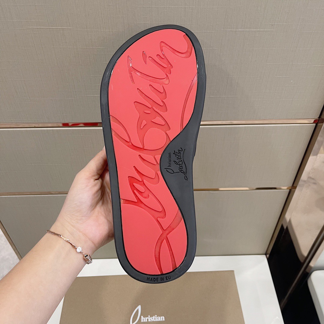 Men C*hristian L*ouboutin Top Quality slippers