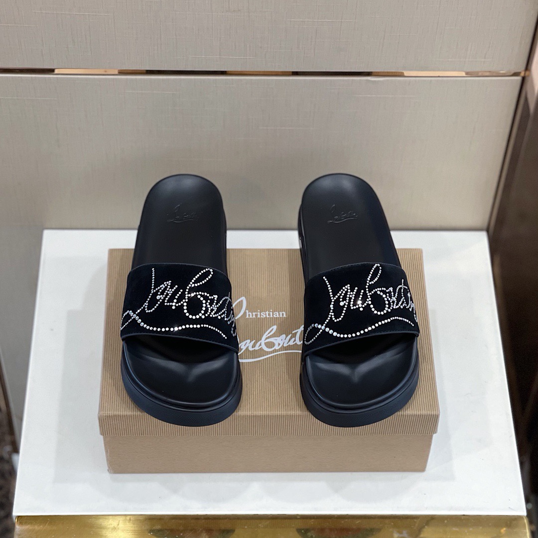 Men C*hristian L*ouboutin Top Quality slippers