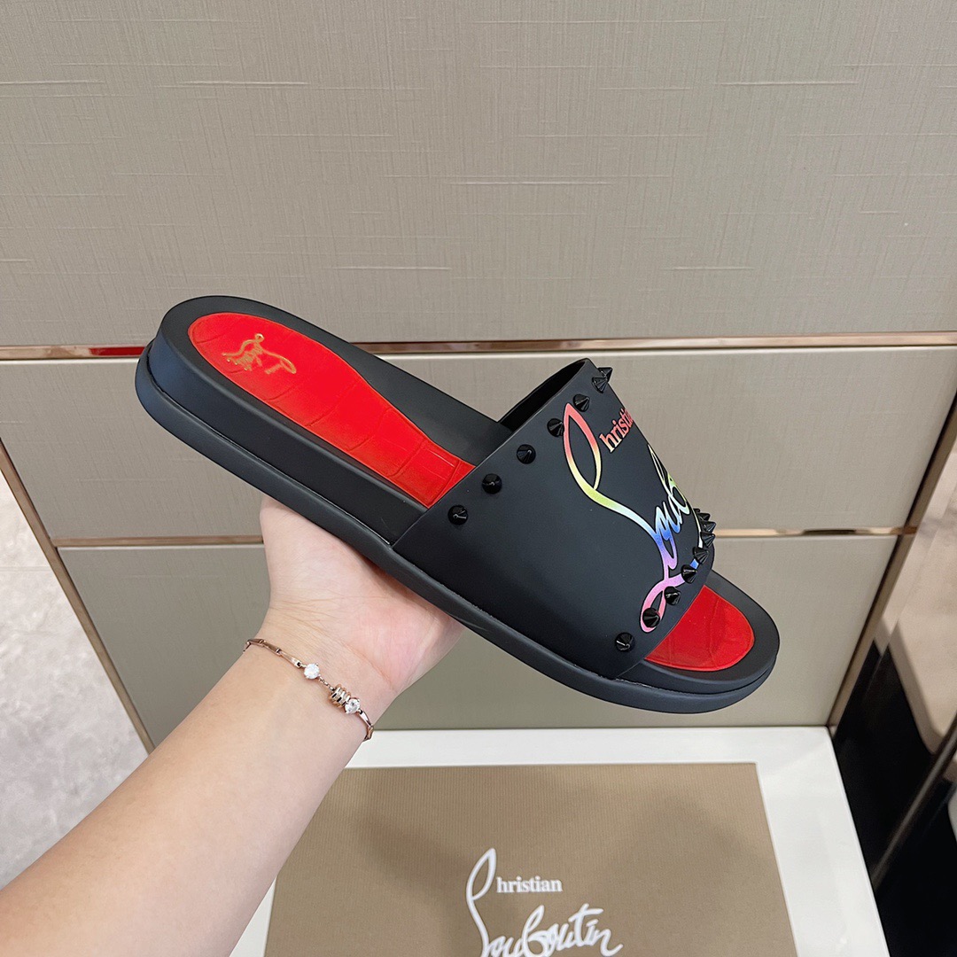Men C*hristian L*ouboutin Top Quality slippers
