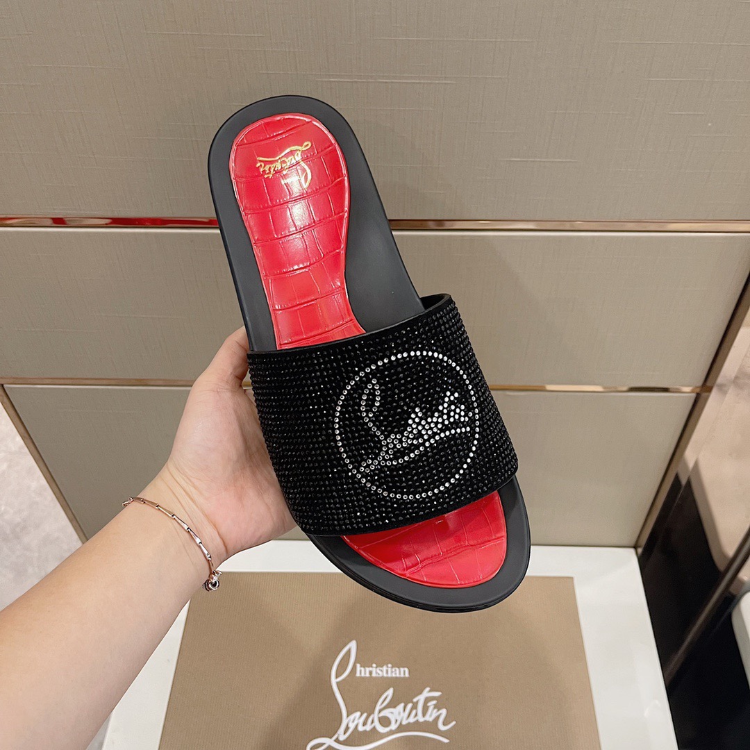 Men C*hristian L*ouboutin Top Quality slippers