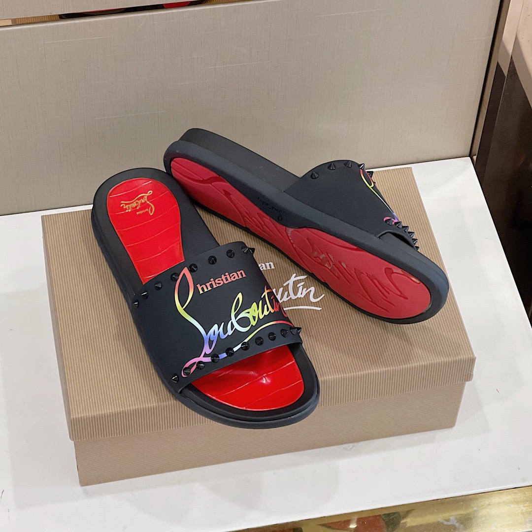 Men C*hristian L*ouboutin Top Quality slippers