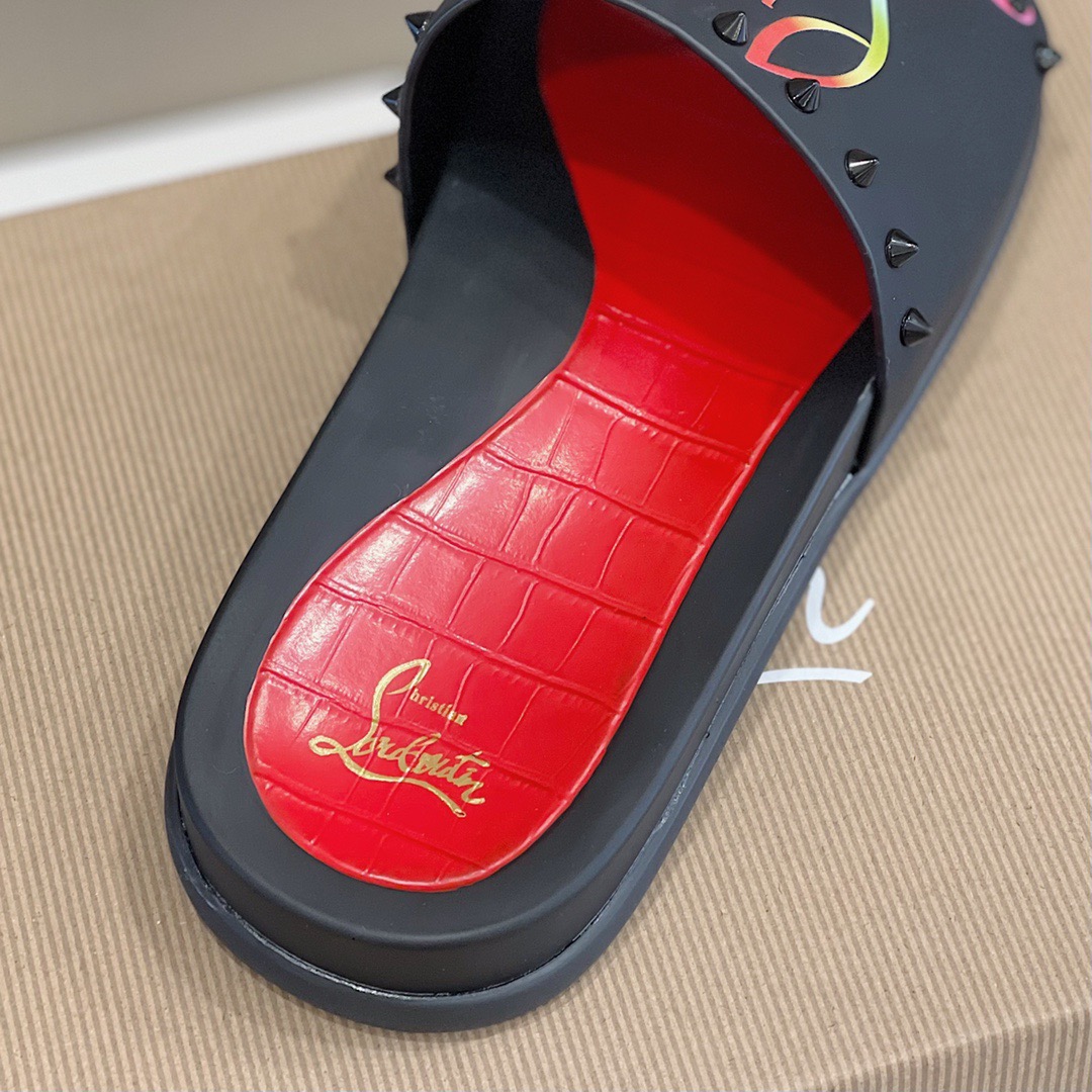 Men C*hristian L*ouboutin Top Quality slippers