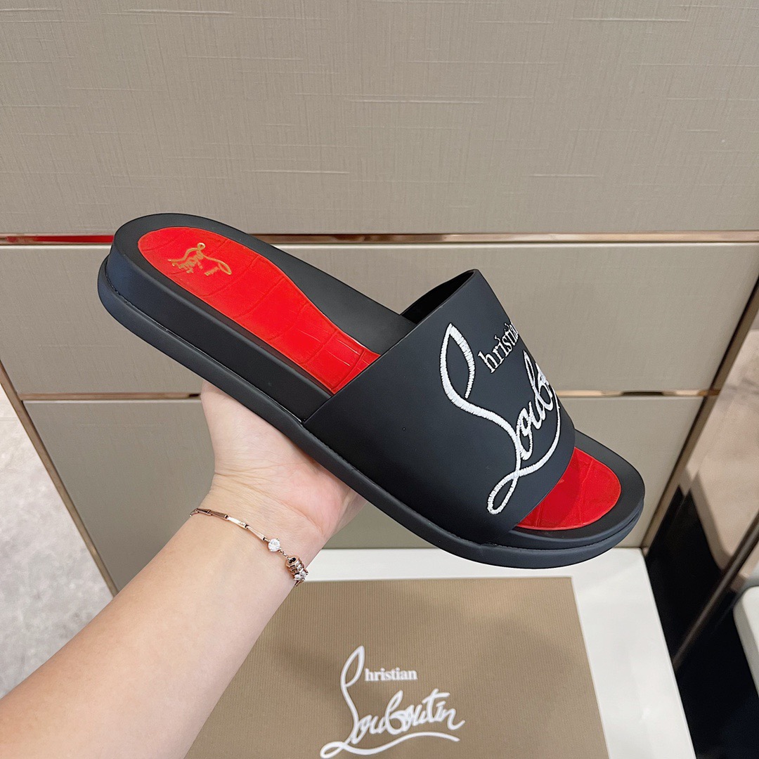 Men C*hristian L*ouboutin Top Quality slippers