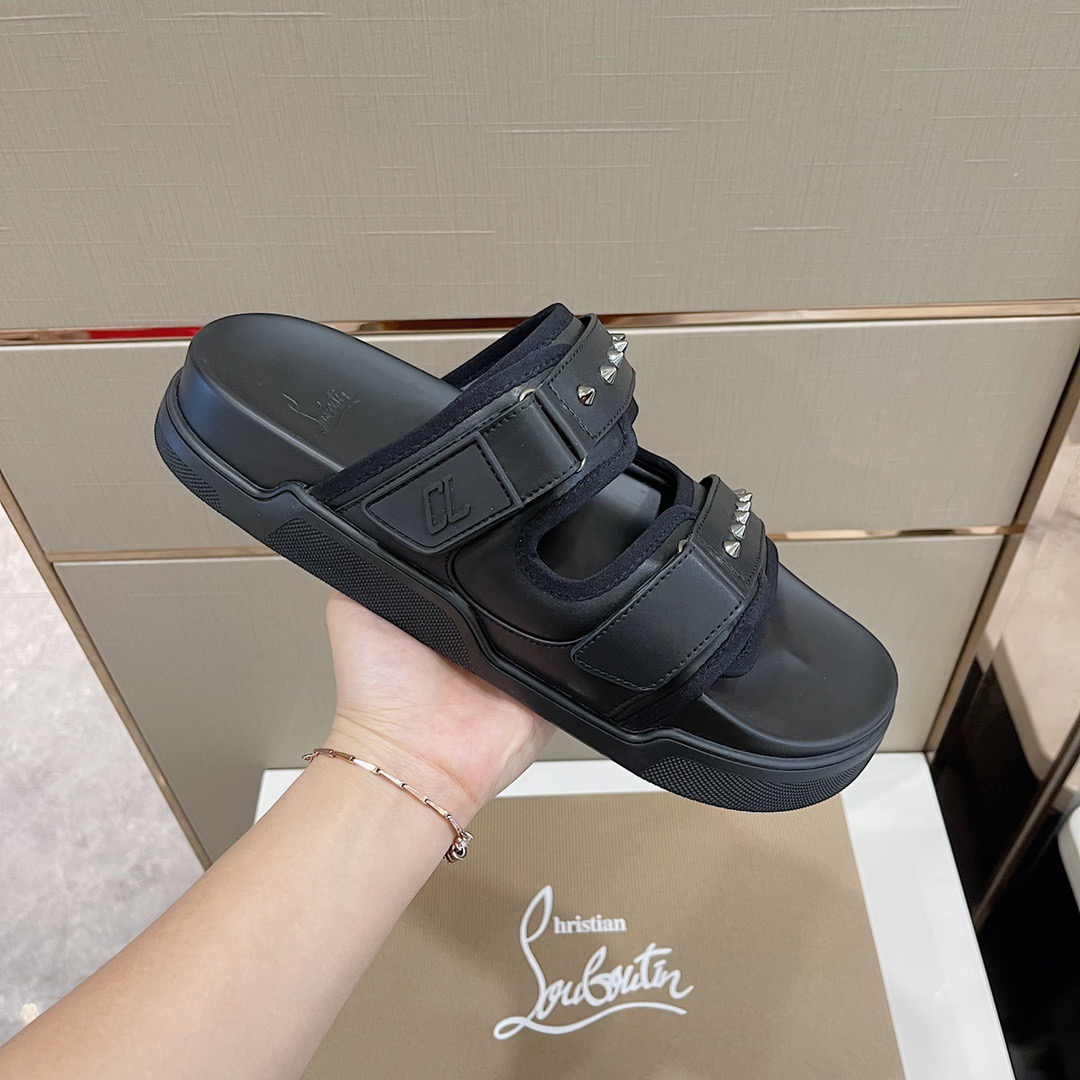 Men C*hristian L*ouboutin Top Quality slippers