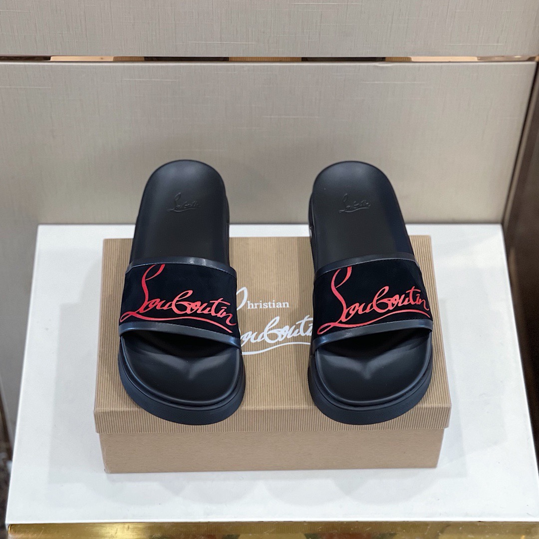 Men C*hristian L*ouboutin Top Quality slippers