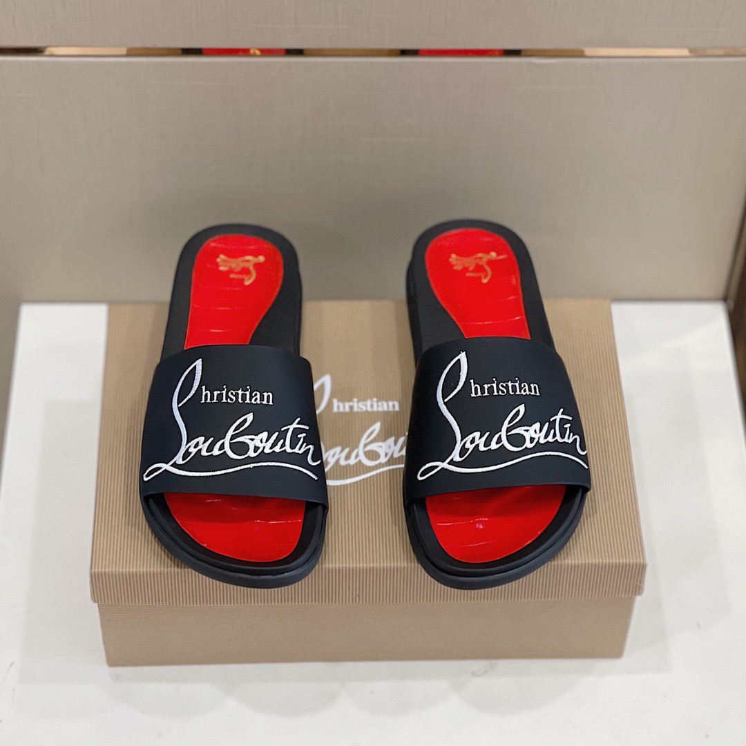 Men C*hristian L*ouboutin Top Quality slippers