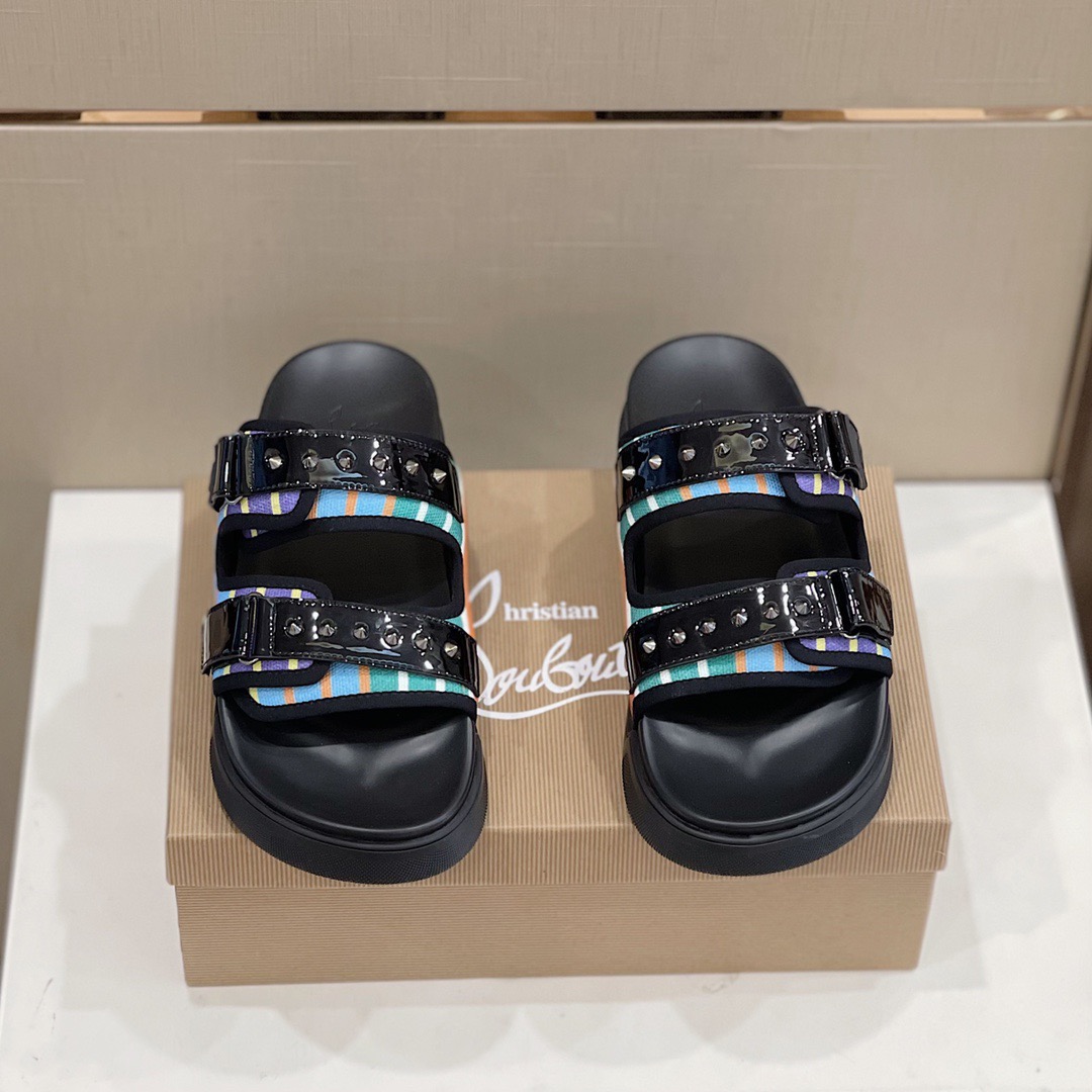 Men C*hristian L*ouboutin Top Quality slippers