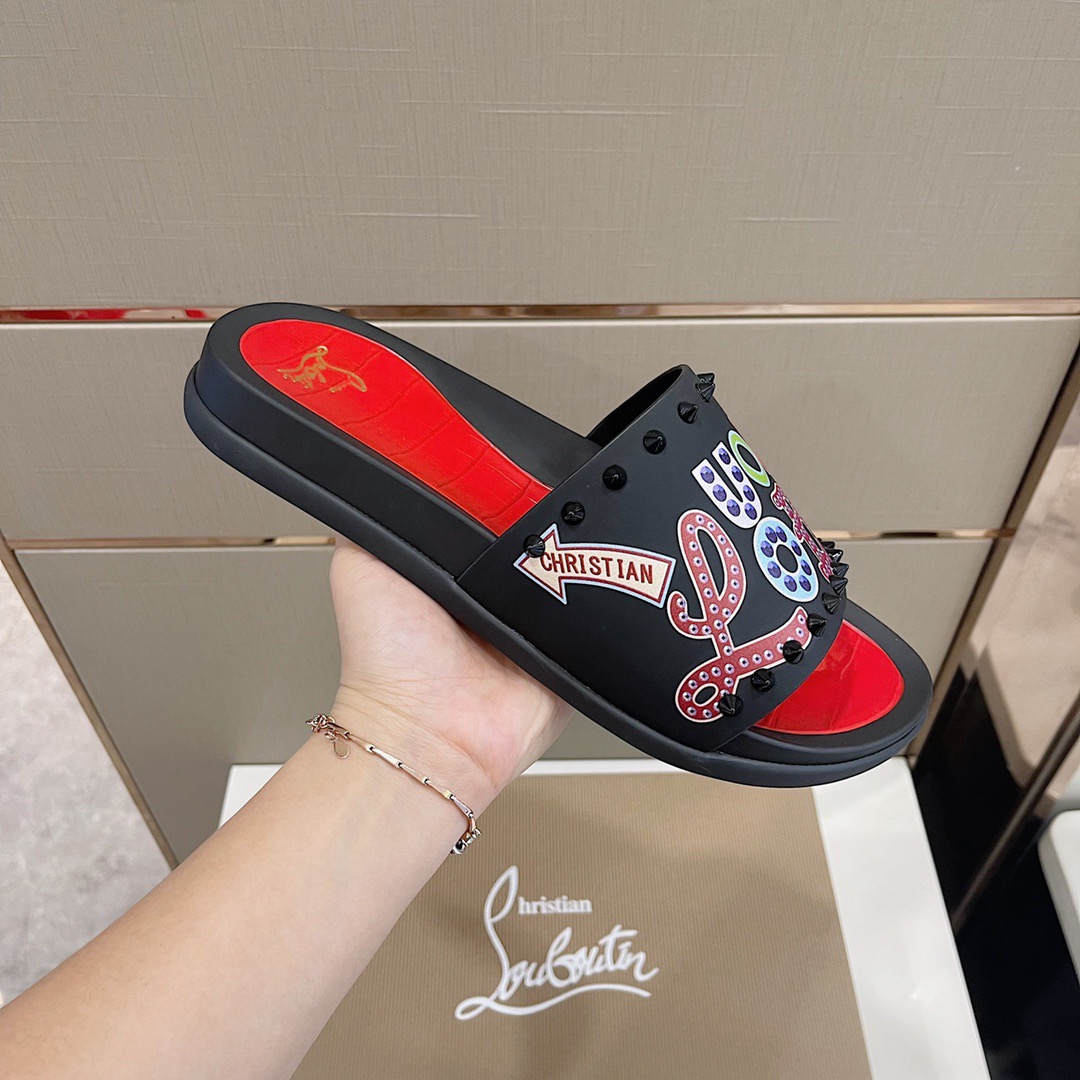 Men C*hristian L*ouboutin Top Quality slippers