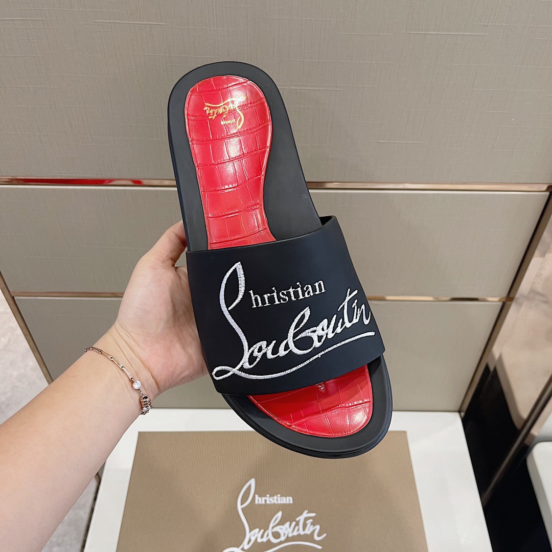 Men C*hristian L*ouboutin Top Quality slippers