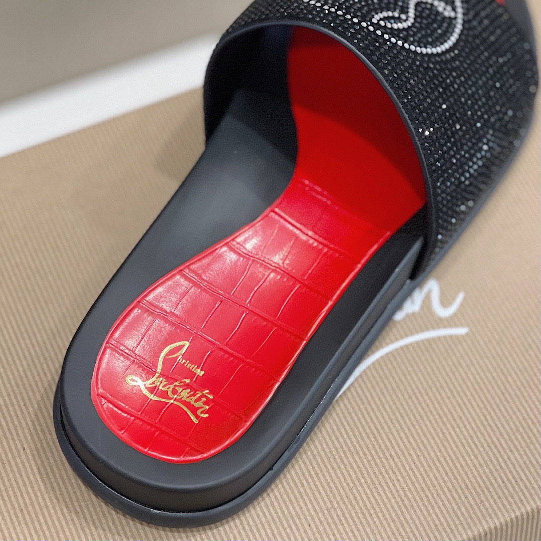 Men C*hristian L*ouboutin Top Quality slippers