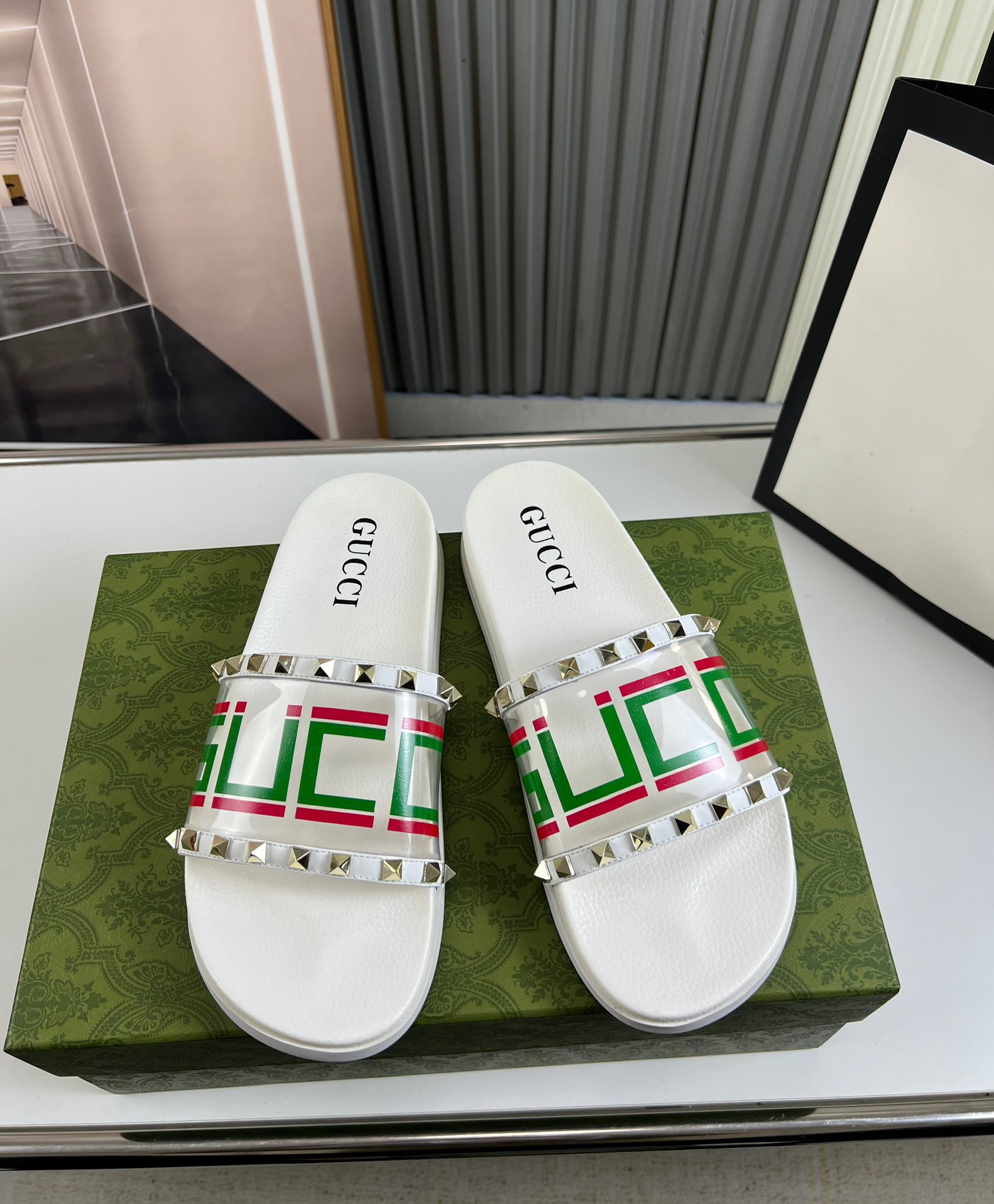 Men G*ucci Top Slippers Maikesneakers