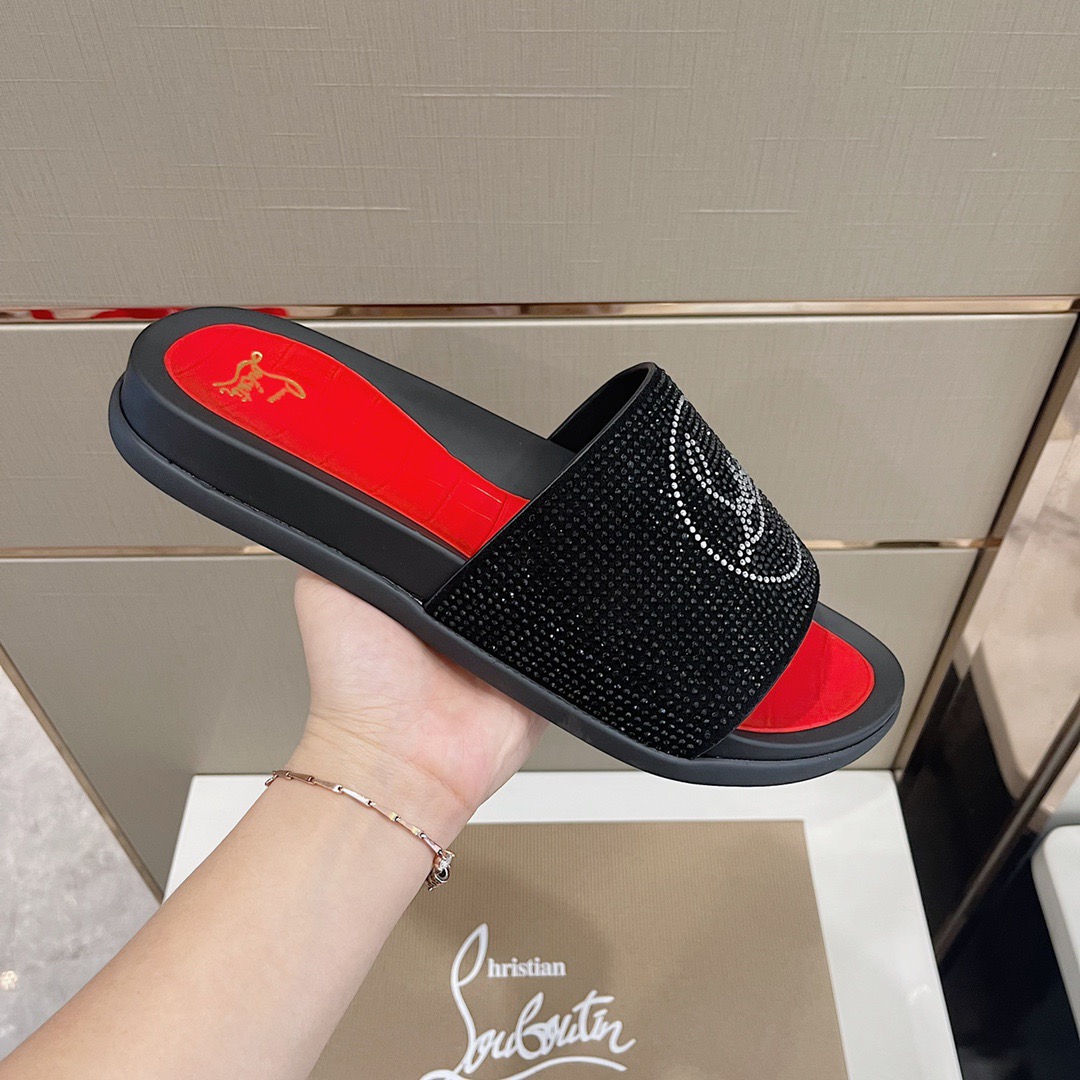 Men C*hristian L*ouboutin Top Quality slippers