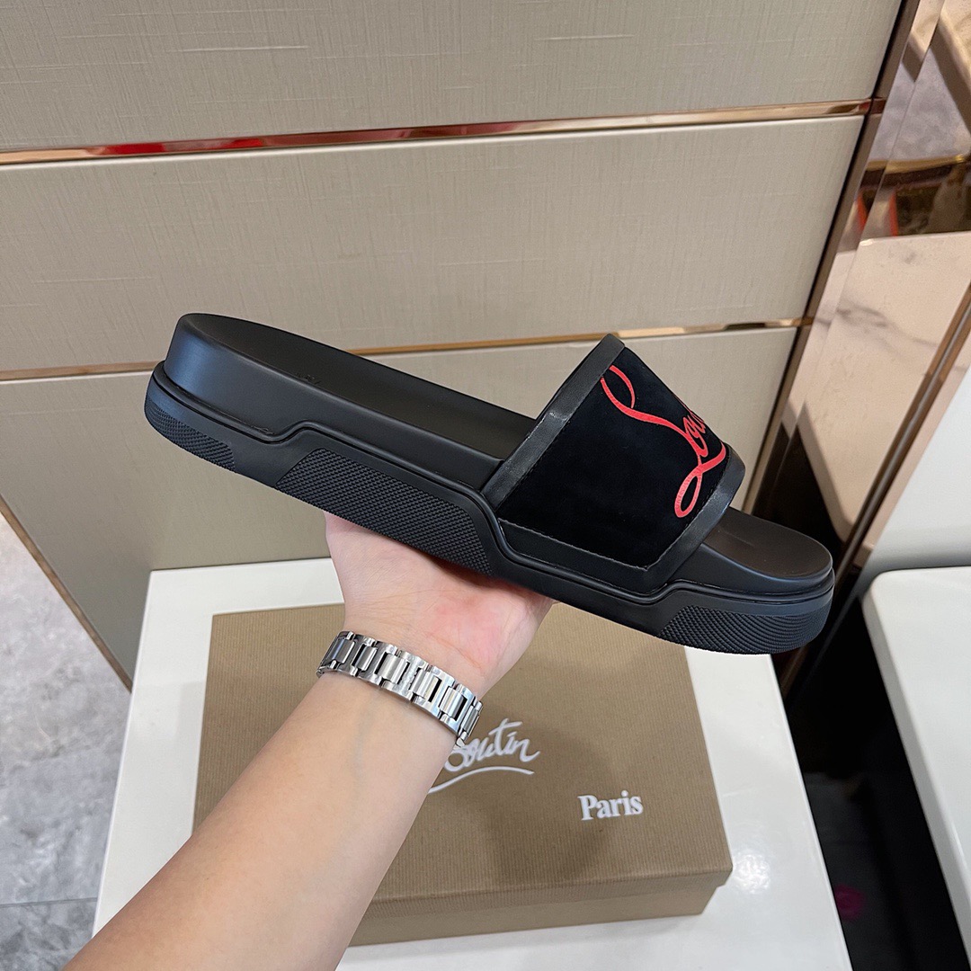 Men C*hristian L*ouboutin Top Quality slippers