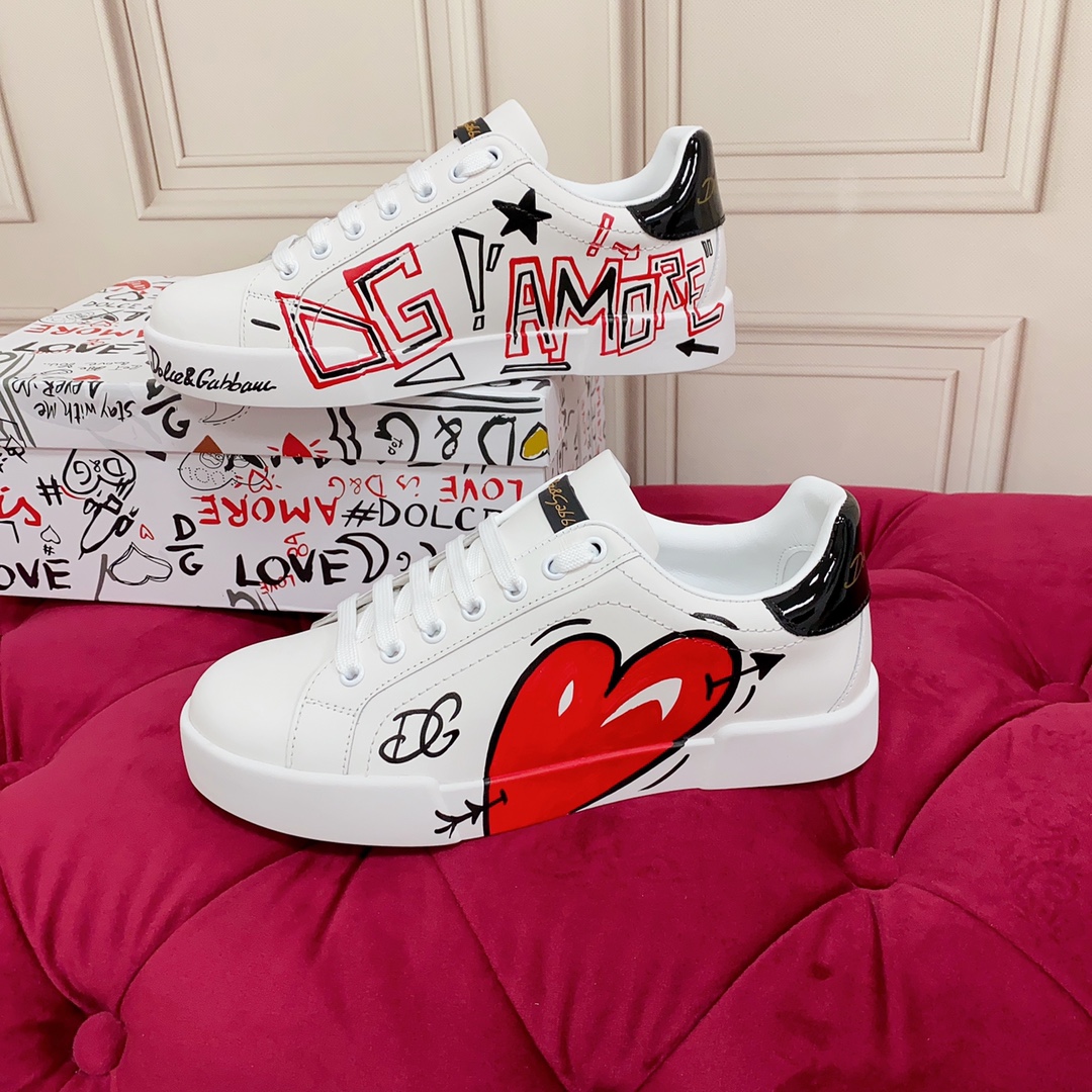 Men Women D*G Top Sneakers