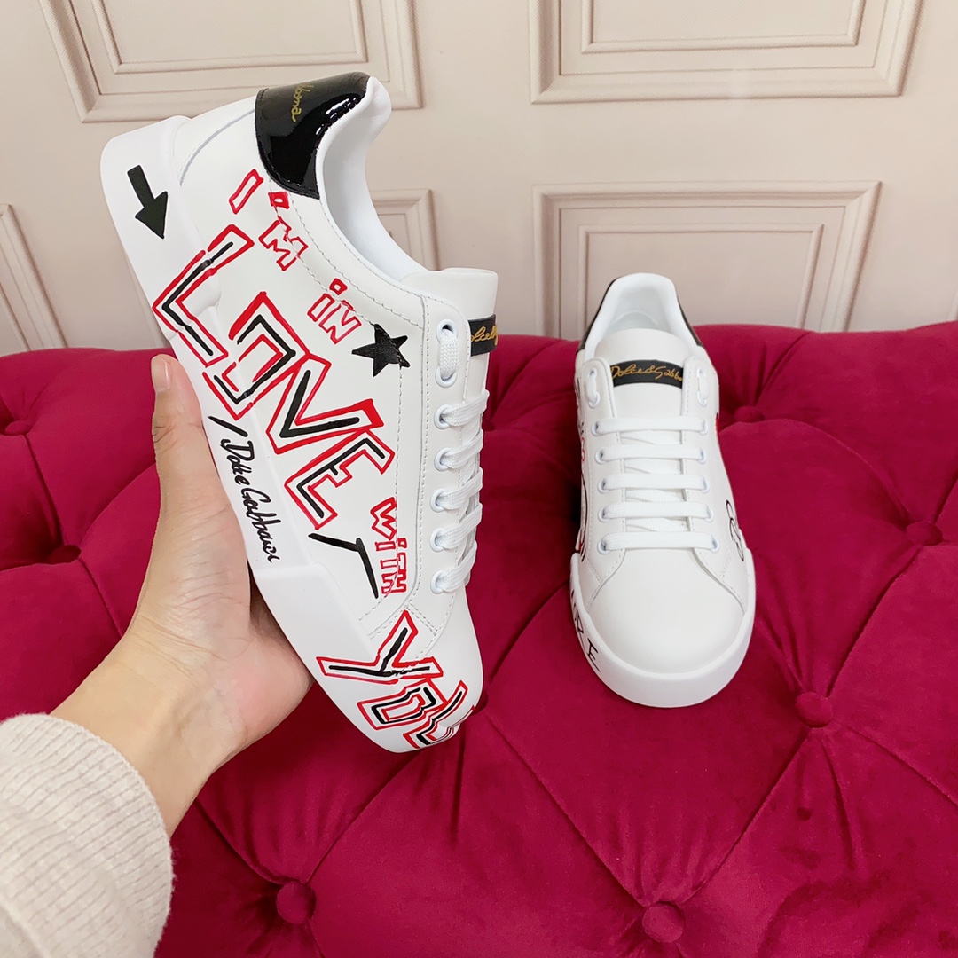 Men Women D*G Top Sneakers