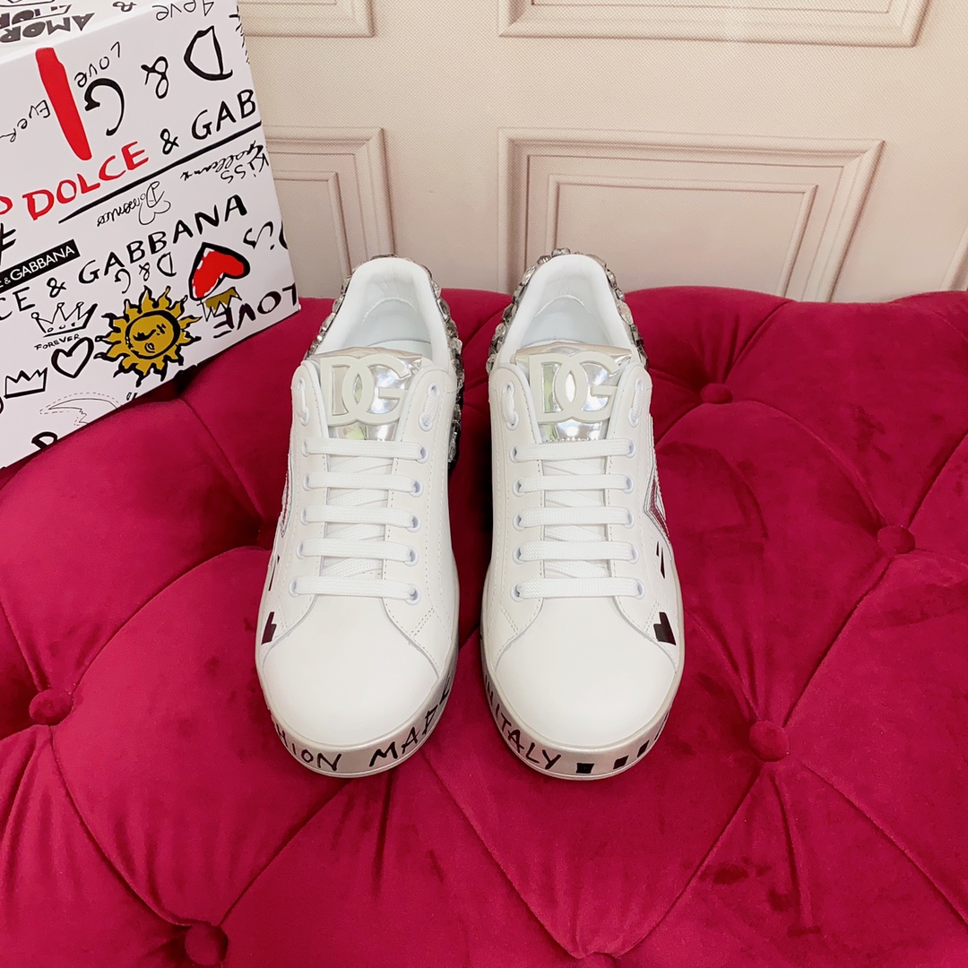 Men Women D*G Top Sneakers